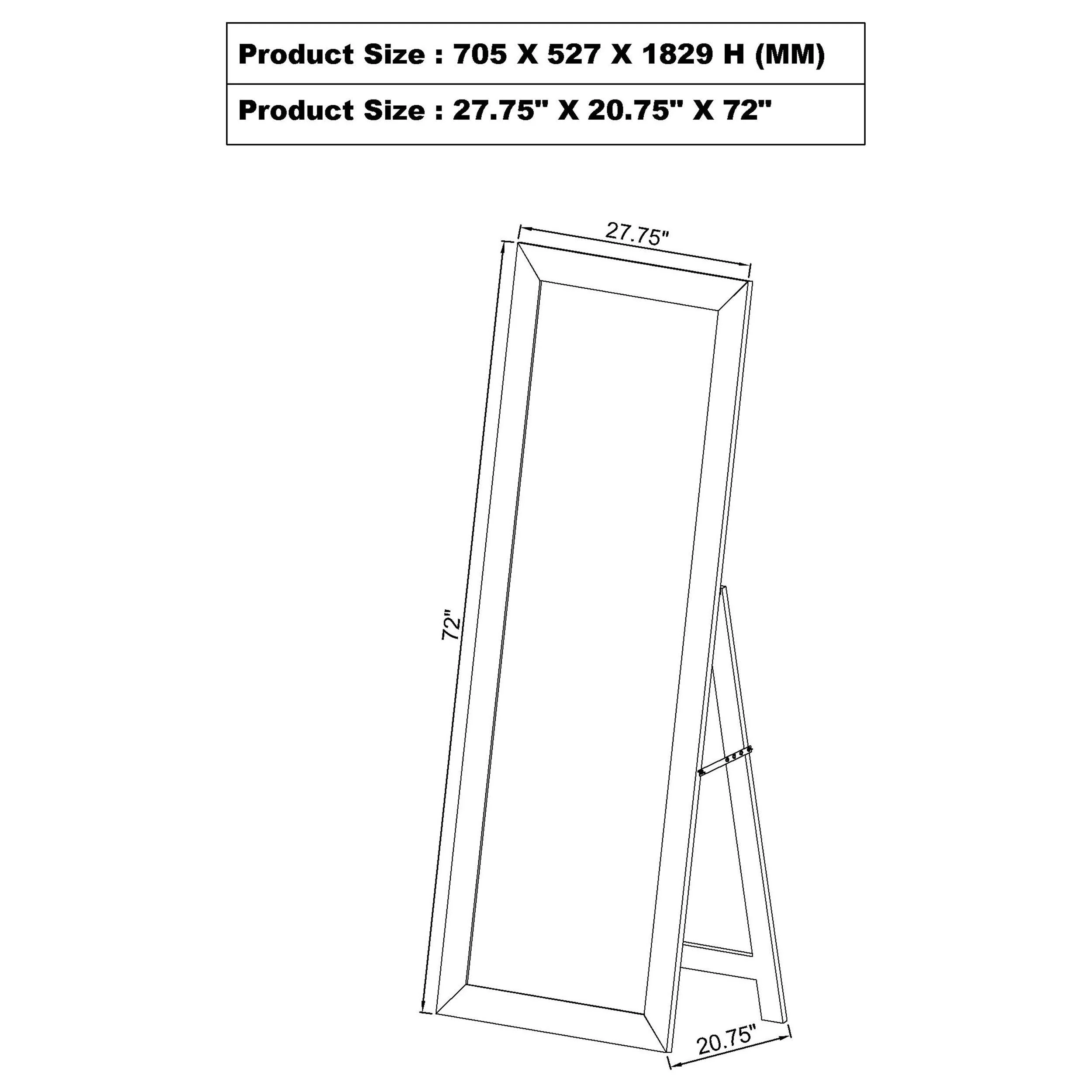 Cadence Standing Mirror - Image 14