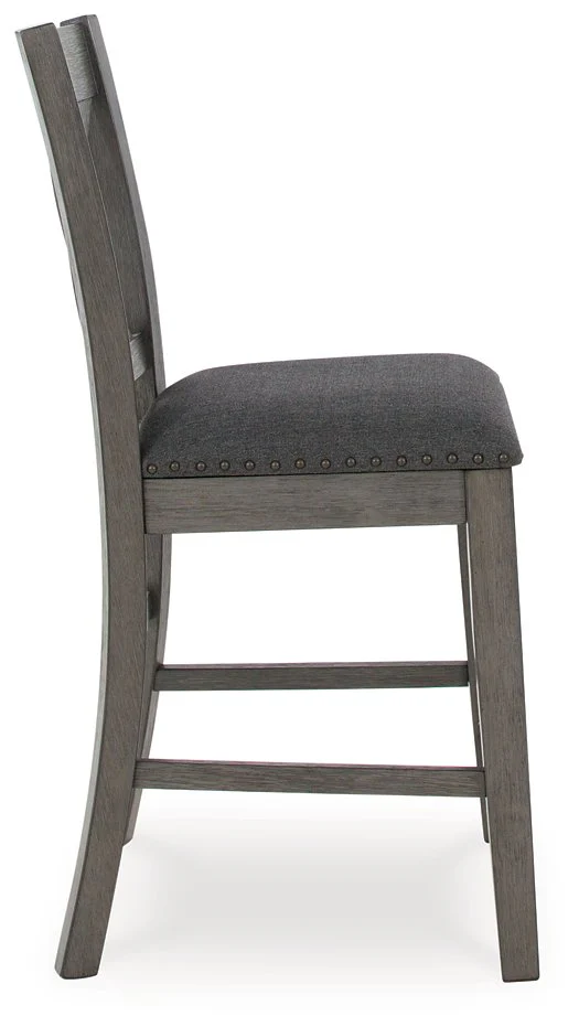 Caitbrook Counter Height Dining Table and Bar Stools (Set of 7) - Image 13