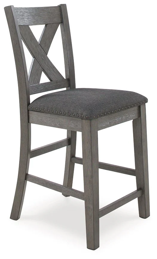 Caitbrook Counter Height Dining Table and Bar Stools (Set of 7) - Image 9