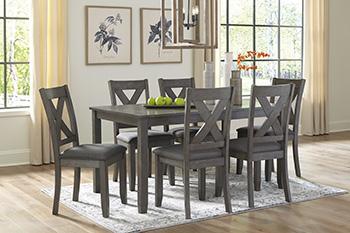 Caitbrook Dining Table and Chairs (Set of 7) - Image 3