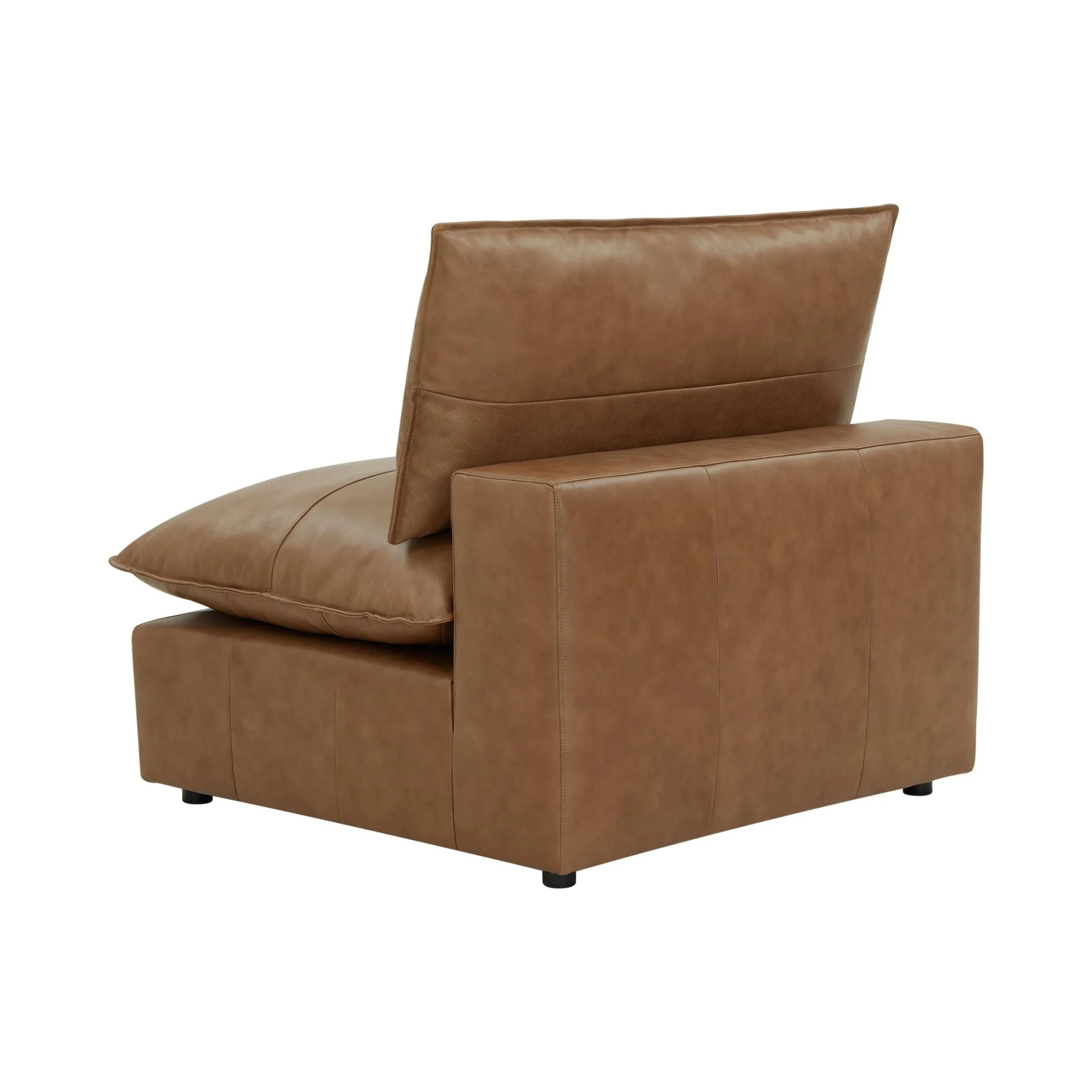 Cali Brown Leather Modular Sofa - Image 15