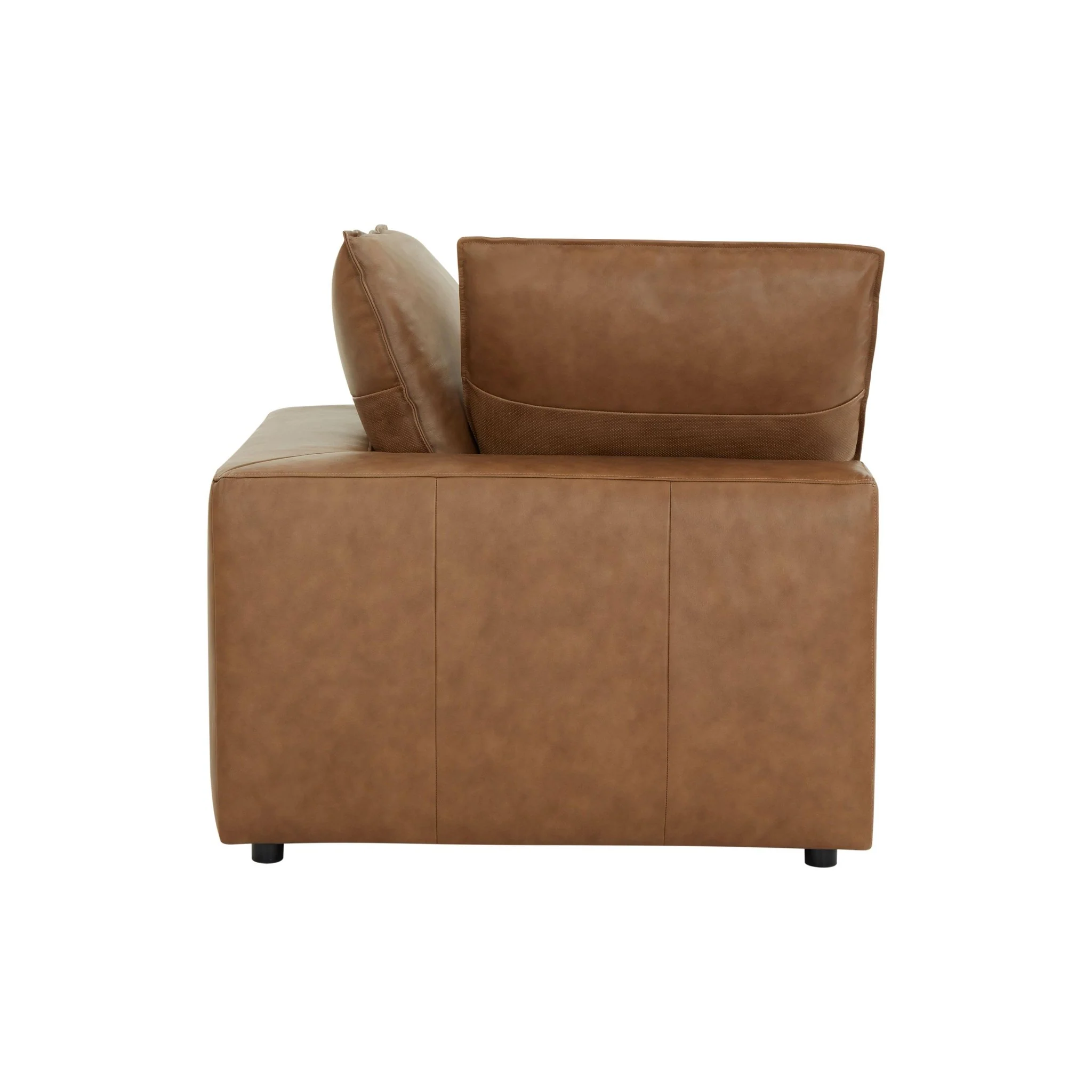 Cali Brown Leather Modular Sofa - Image 30