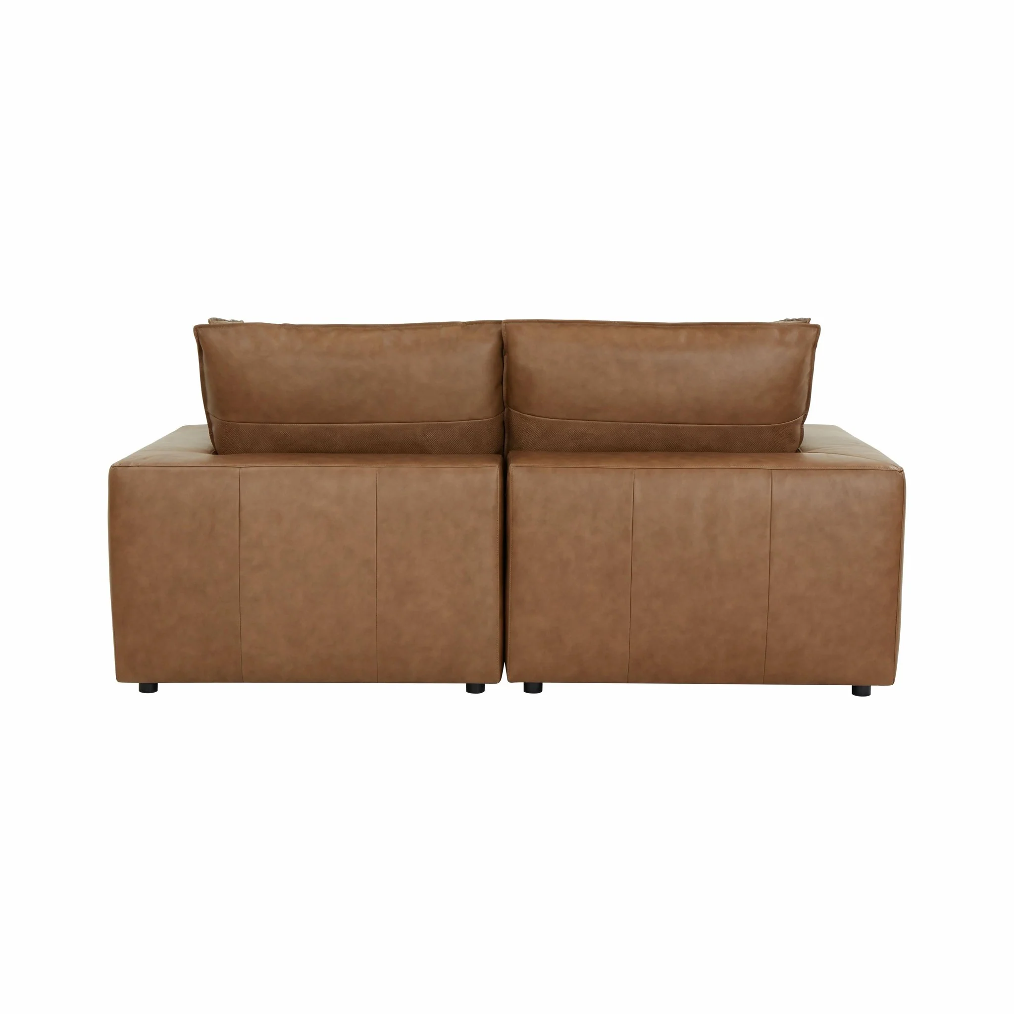 Cali Brown Leather Modular Sofa - Image 31