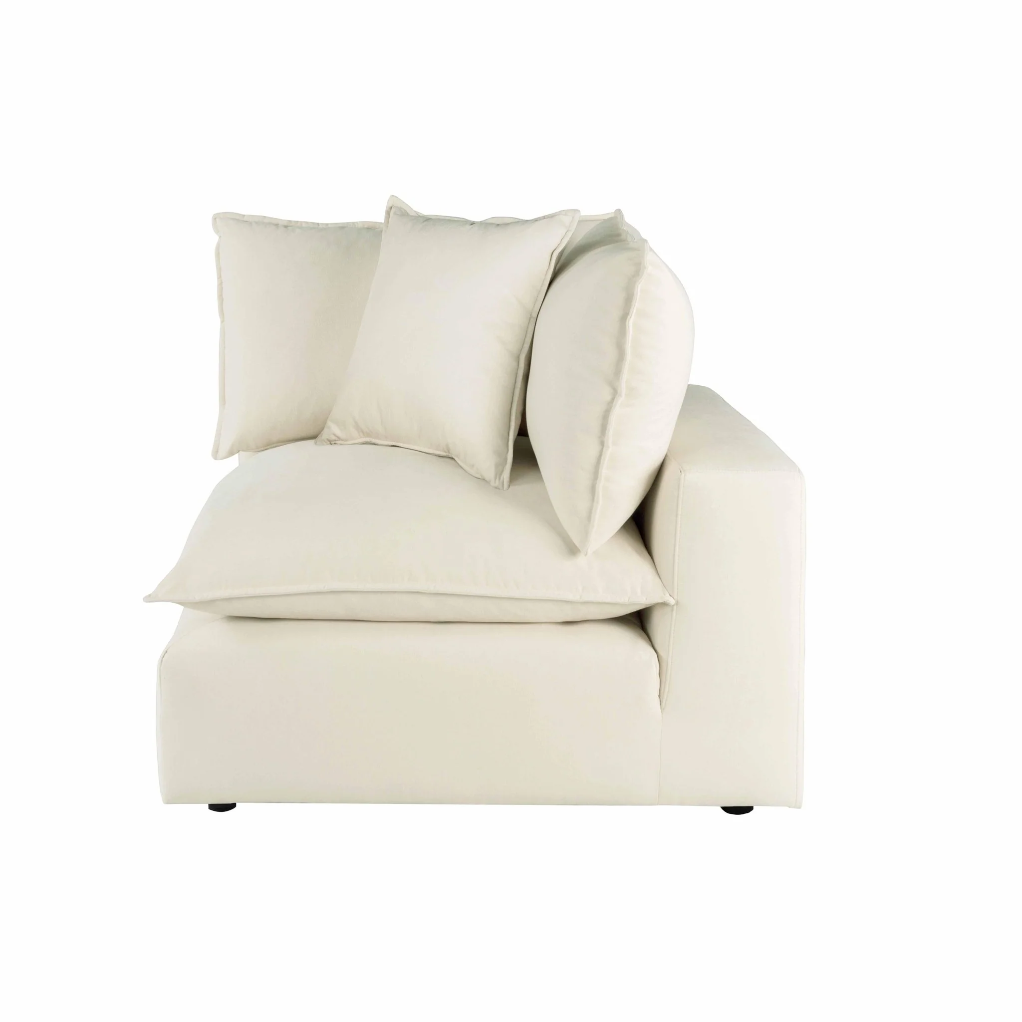 Cali Natural Performance Fabric Corner Chair - Image 6