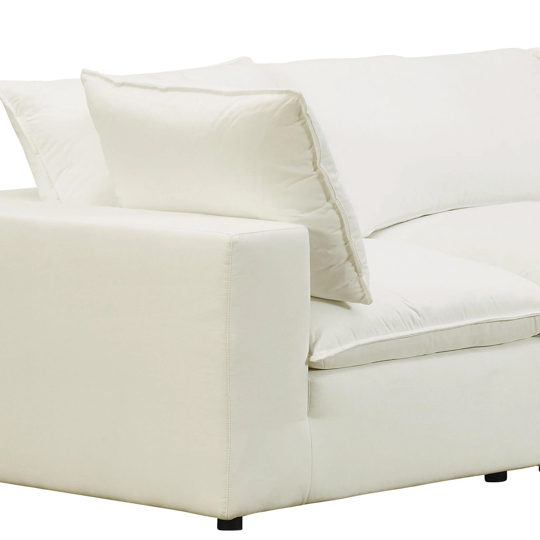 Cali Natural Performance Fabric Modular Sofa - Image 6