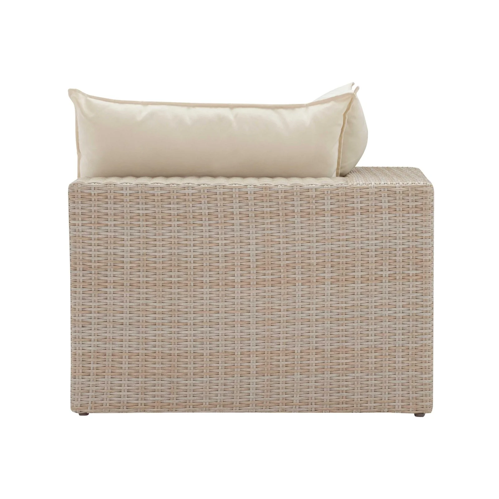 Cali Natural Wicker Outdoor Corner Chair - Image 7