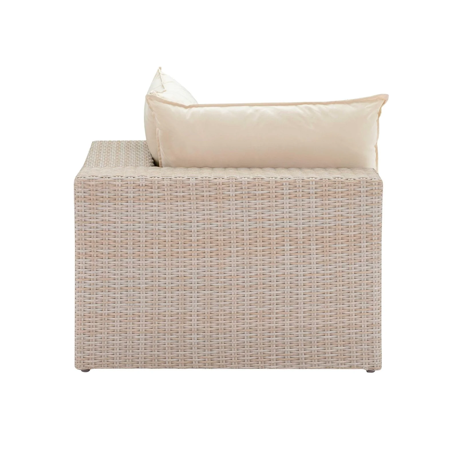 Cali Natural Wicker Outdoor Corner Chair - Image 8