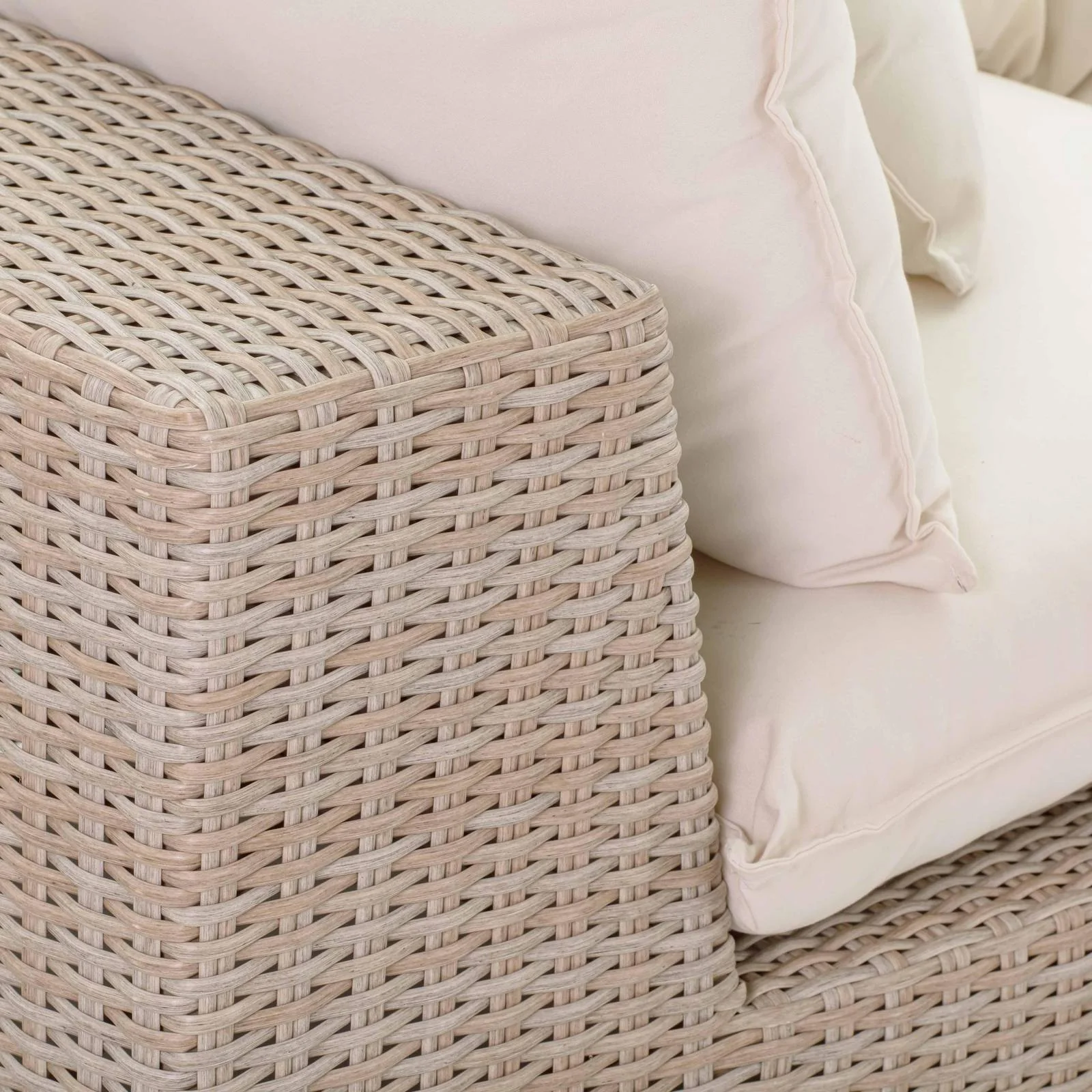 Cali Natural Wicker Outdoor Modular Sectional - Image 8