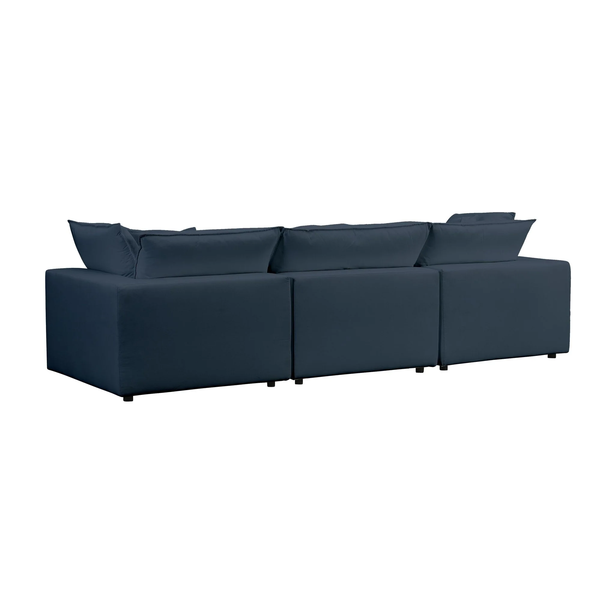Cali Navy Performance Fabric Modular Sofa - Image 5