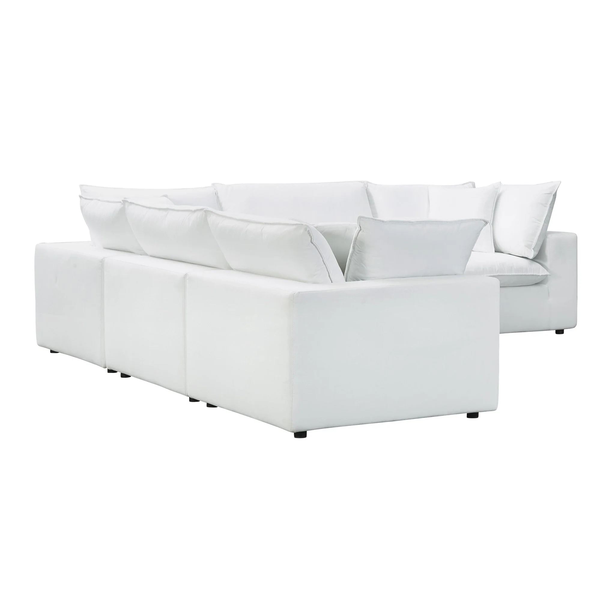Cali Pearl Performance Fabric Modular L-Sectional - Image 3