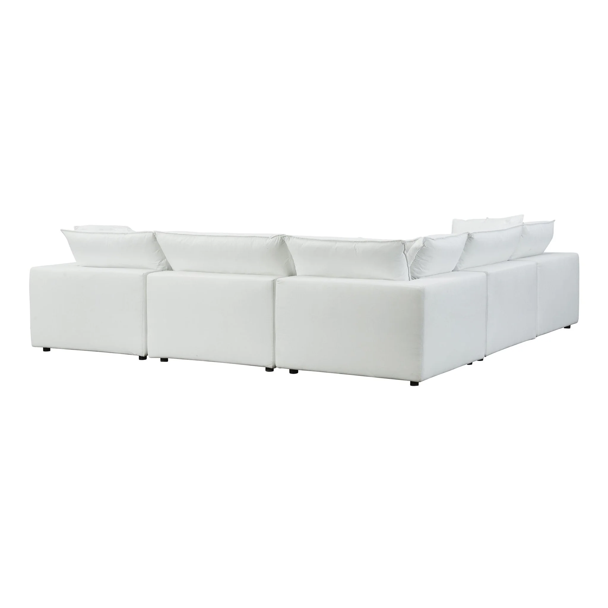 Cali Pearl Performance Fabric Modular L-Sectional - Image 5