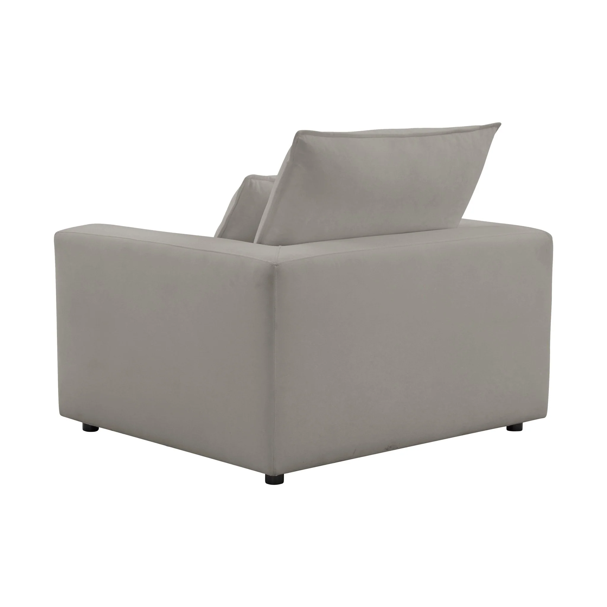 Cali Slate Performance Fabric Arm Chair - Image 3