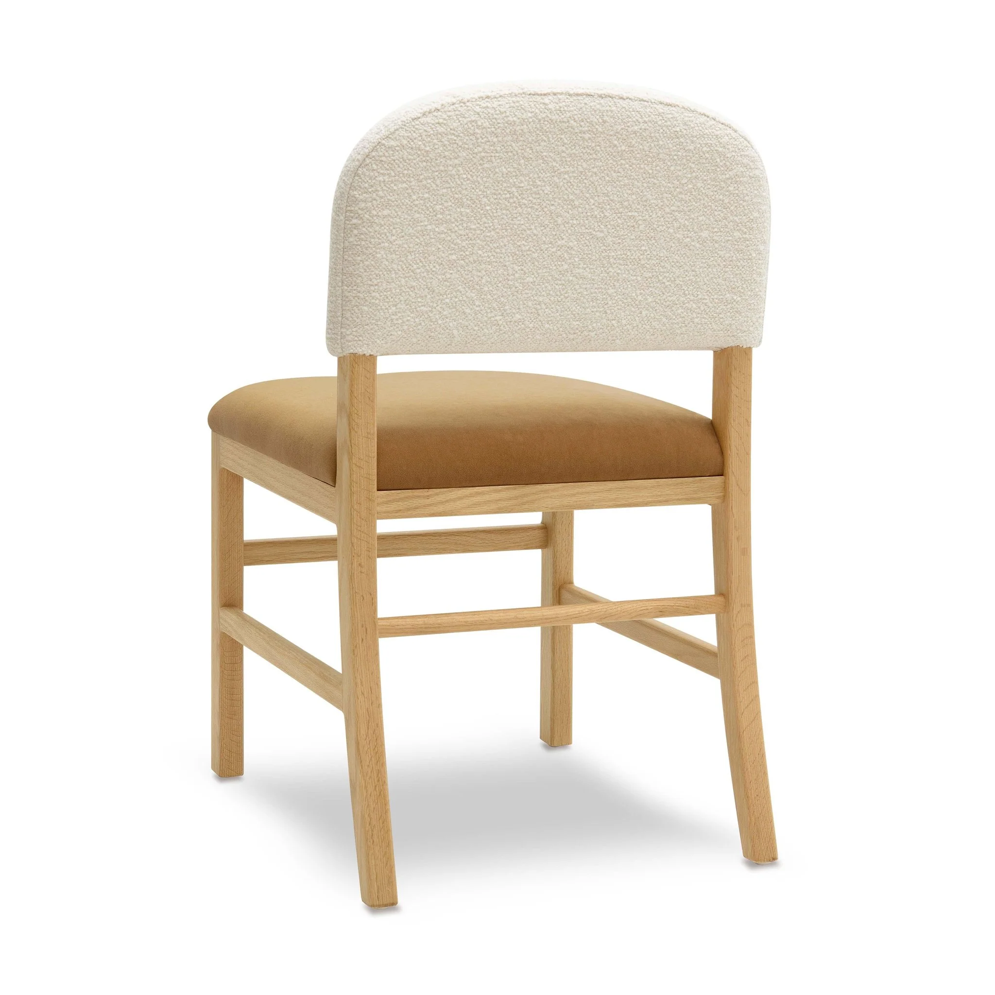 Calla Cognac Performance Velvet Dining Chair - Image 4