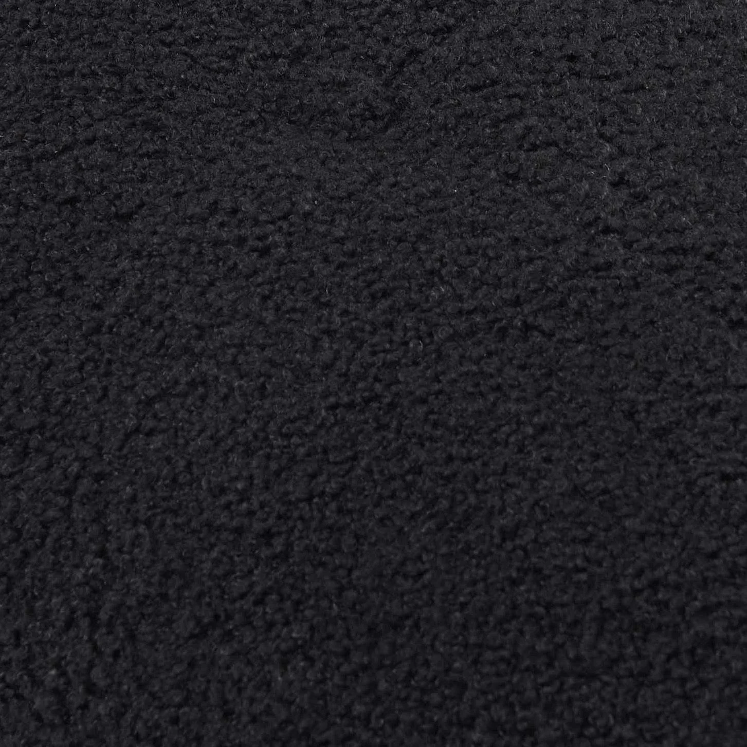 Calliope Black Vegan Shearling Modular Corner Chair - Image 9