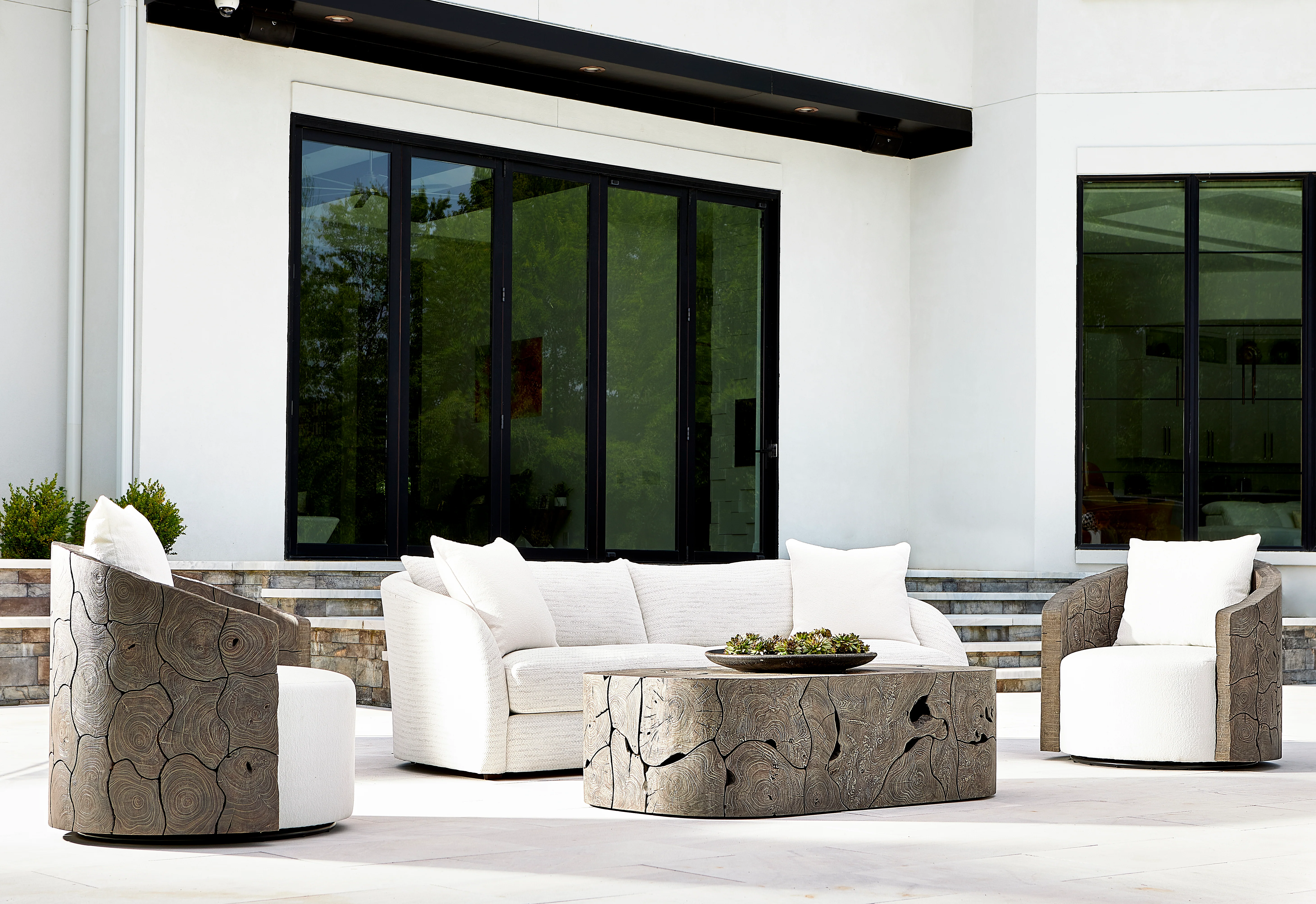 Calypso Outdoor Swivel Chair - Image 8