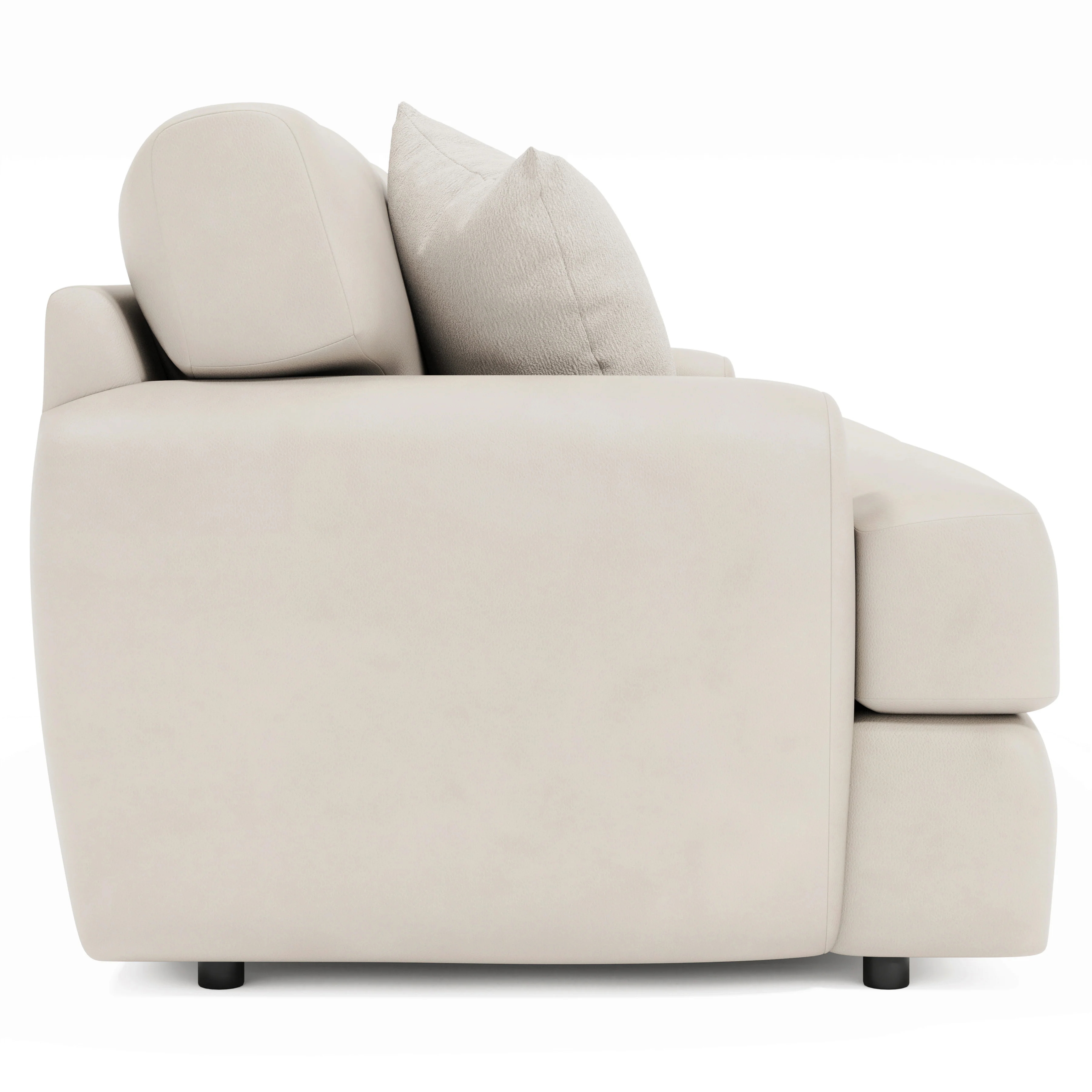 Cameron Leather Loveseat - Image 3