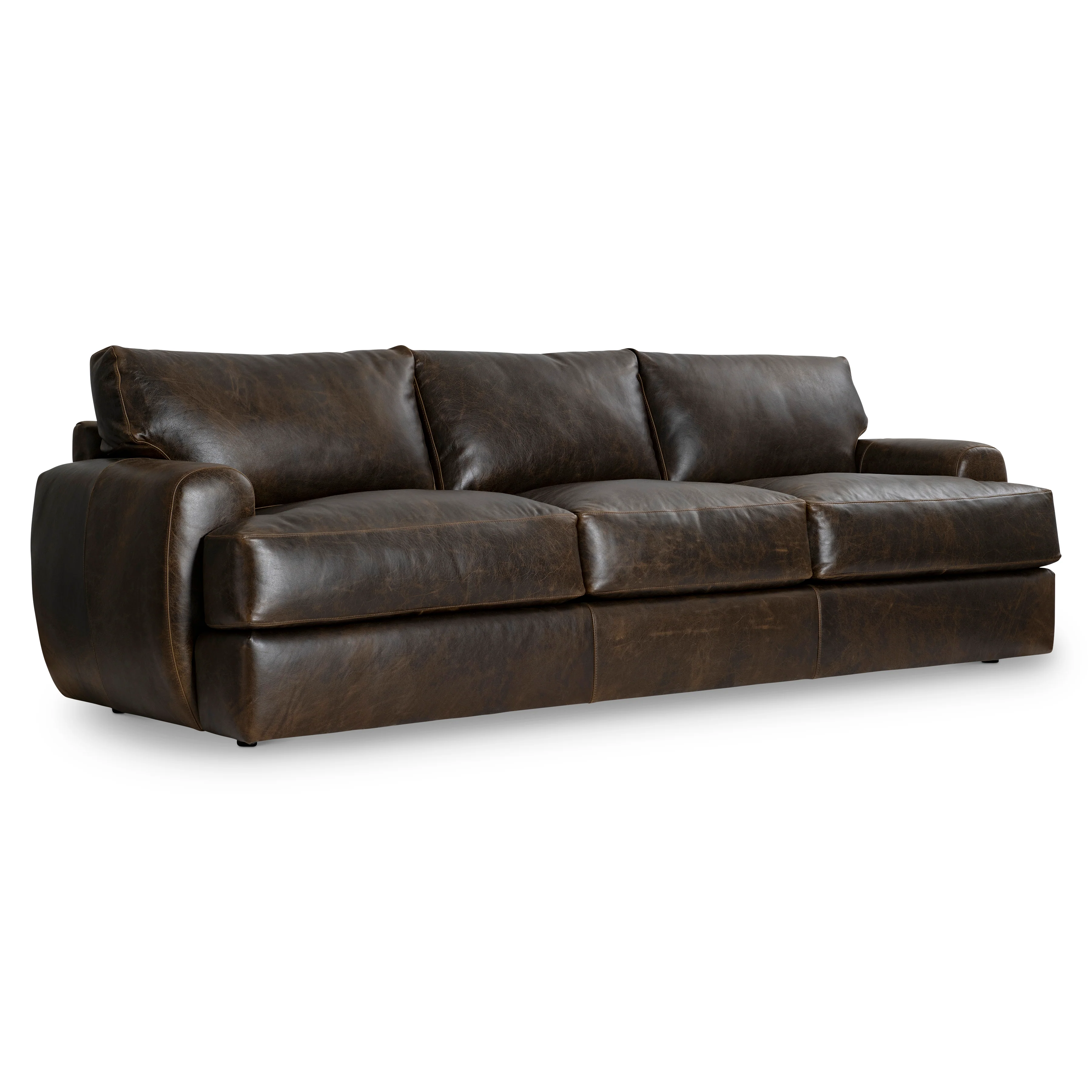 Cameron Leather Sofa - Image 7