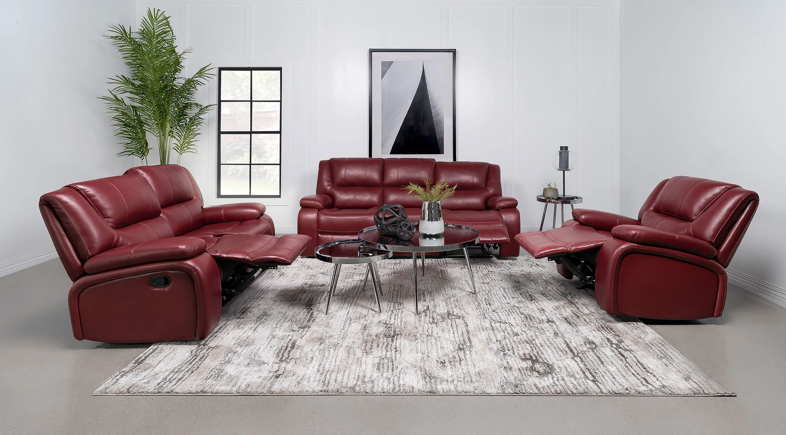Camila Reclining Sofa Set - Image 17