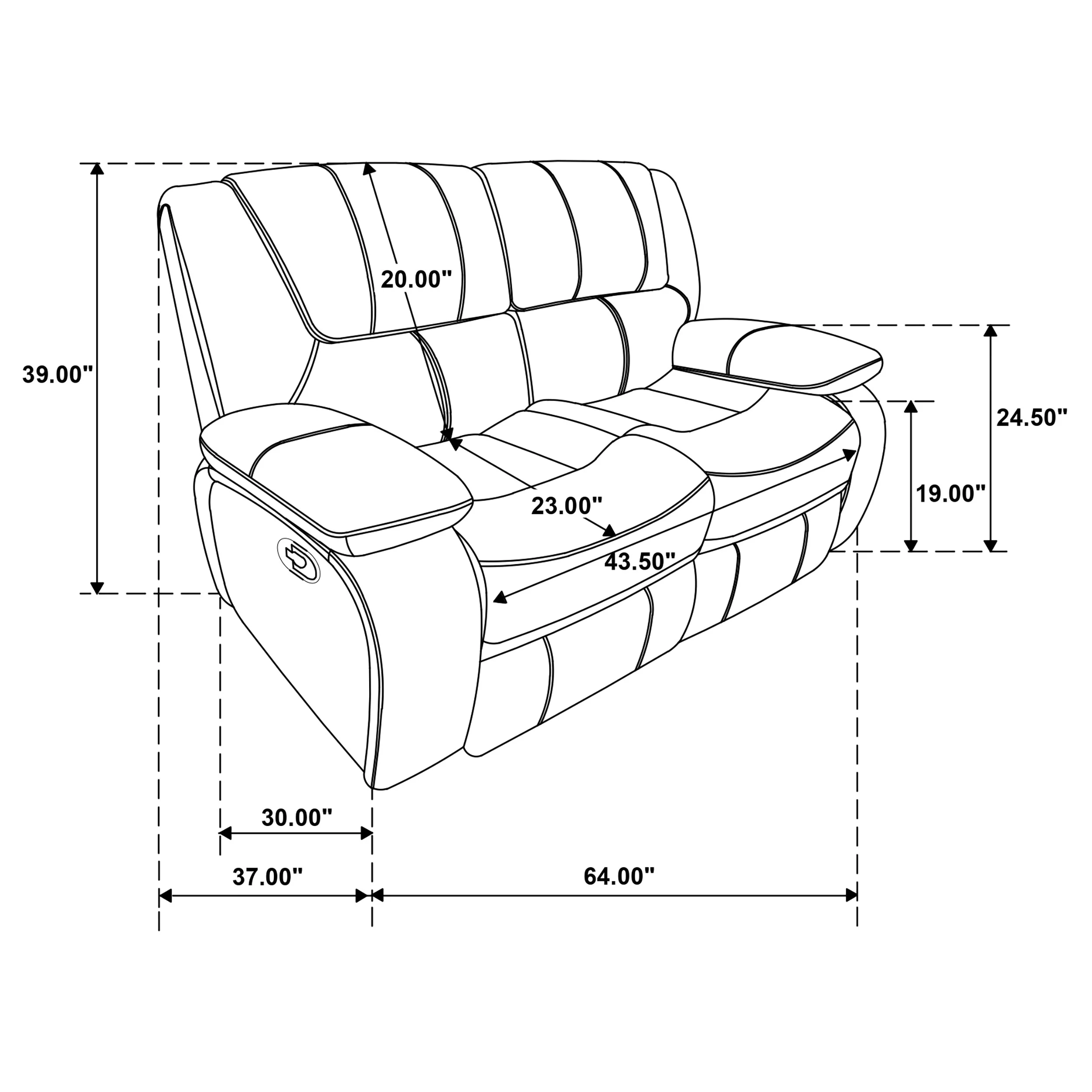 Camila Reclining Sofa Set - Image 70