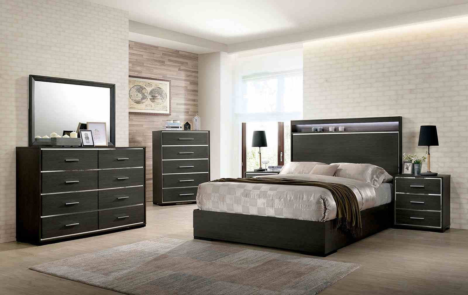 Camryn Queen Bed, Warm Gray - Image 2