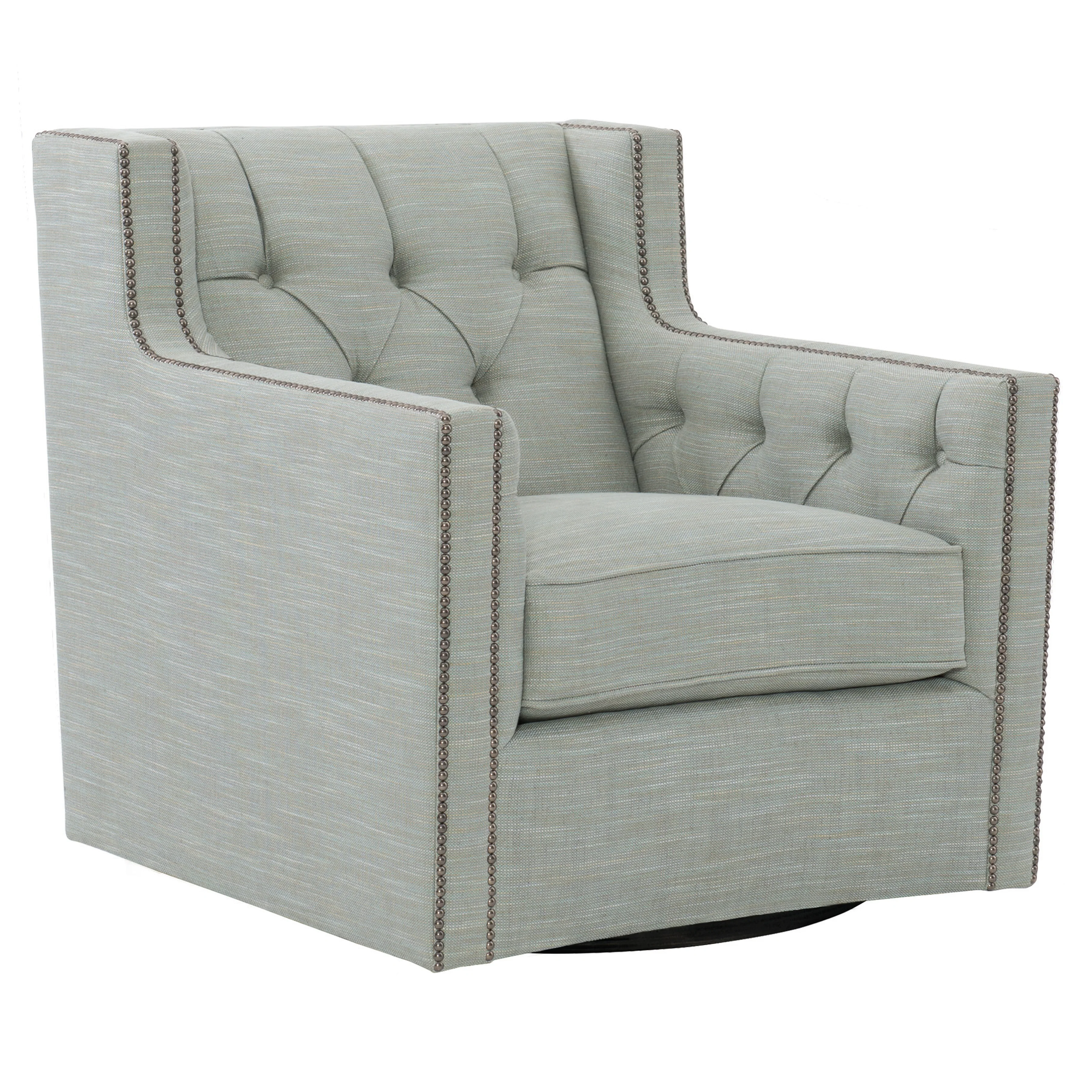 Candace Fabric Swivel Chair - Image 19