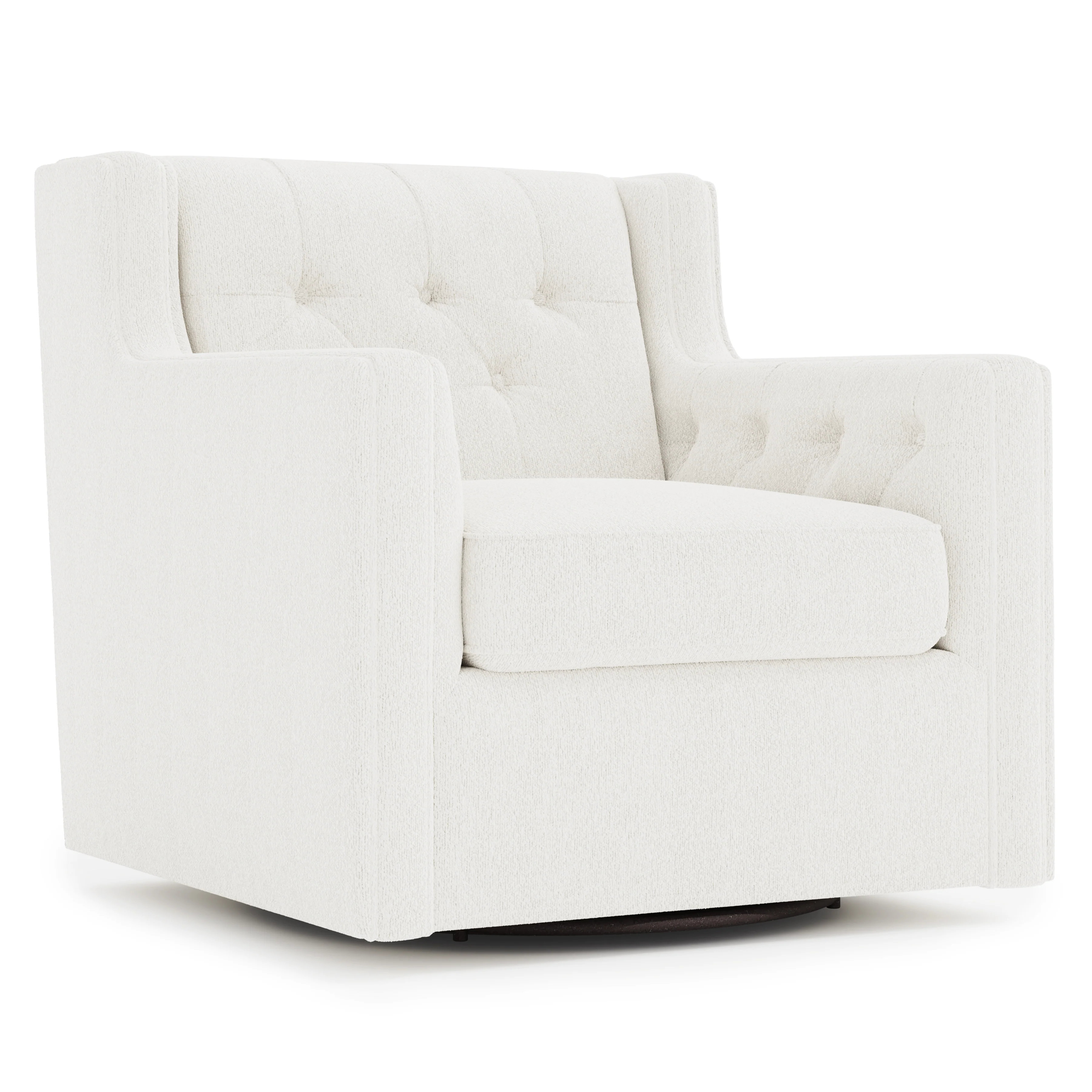 Candace Fabric Swivel Chair - Image 22