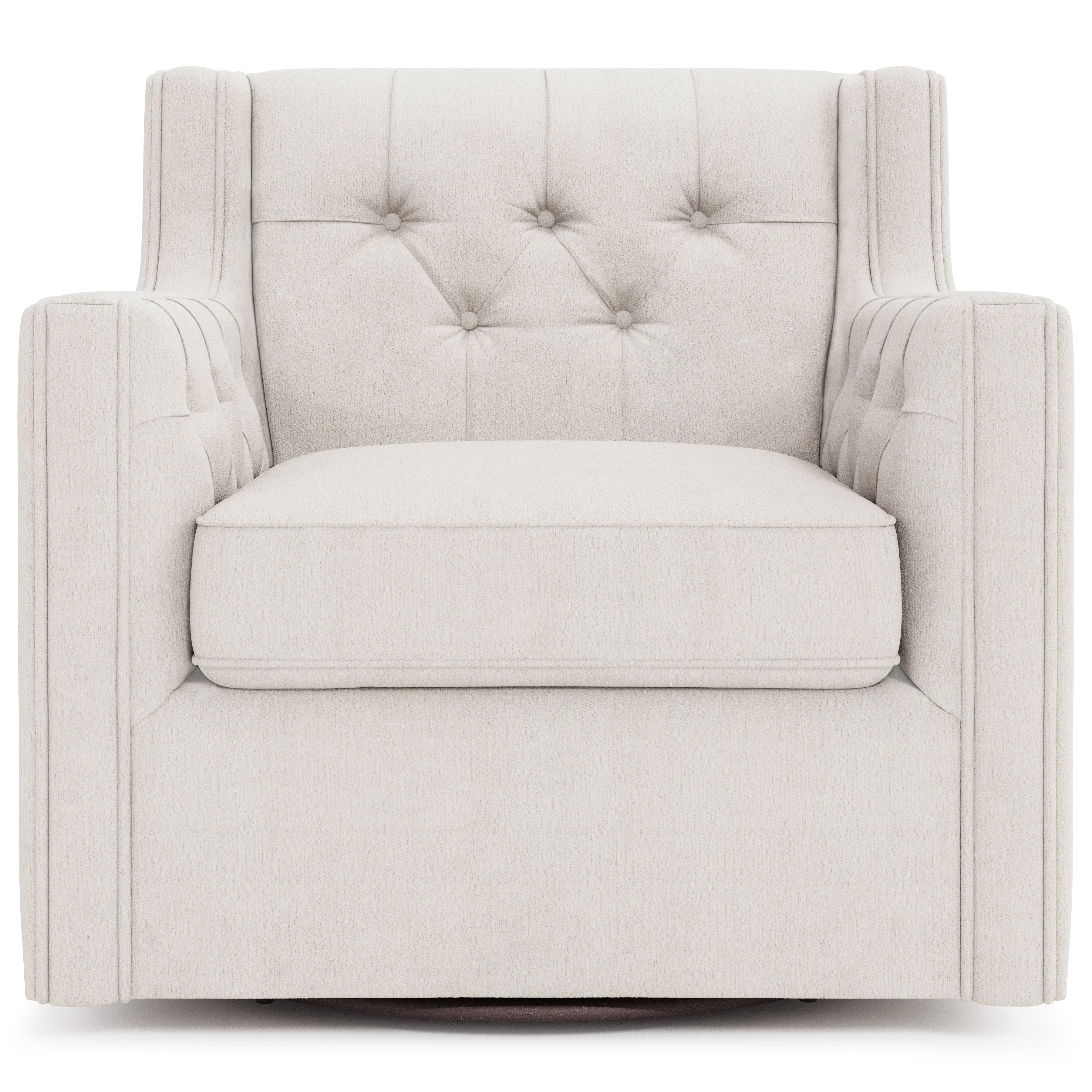 Candace Fabric Swivel Chair - Image 8