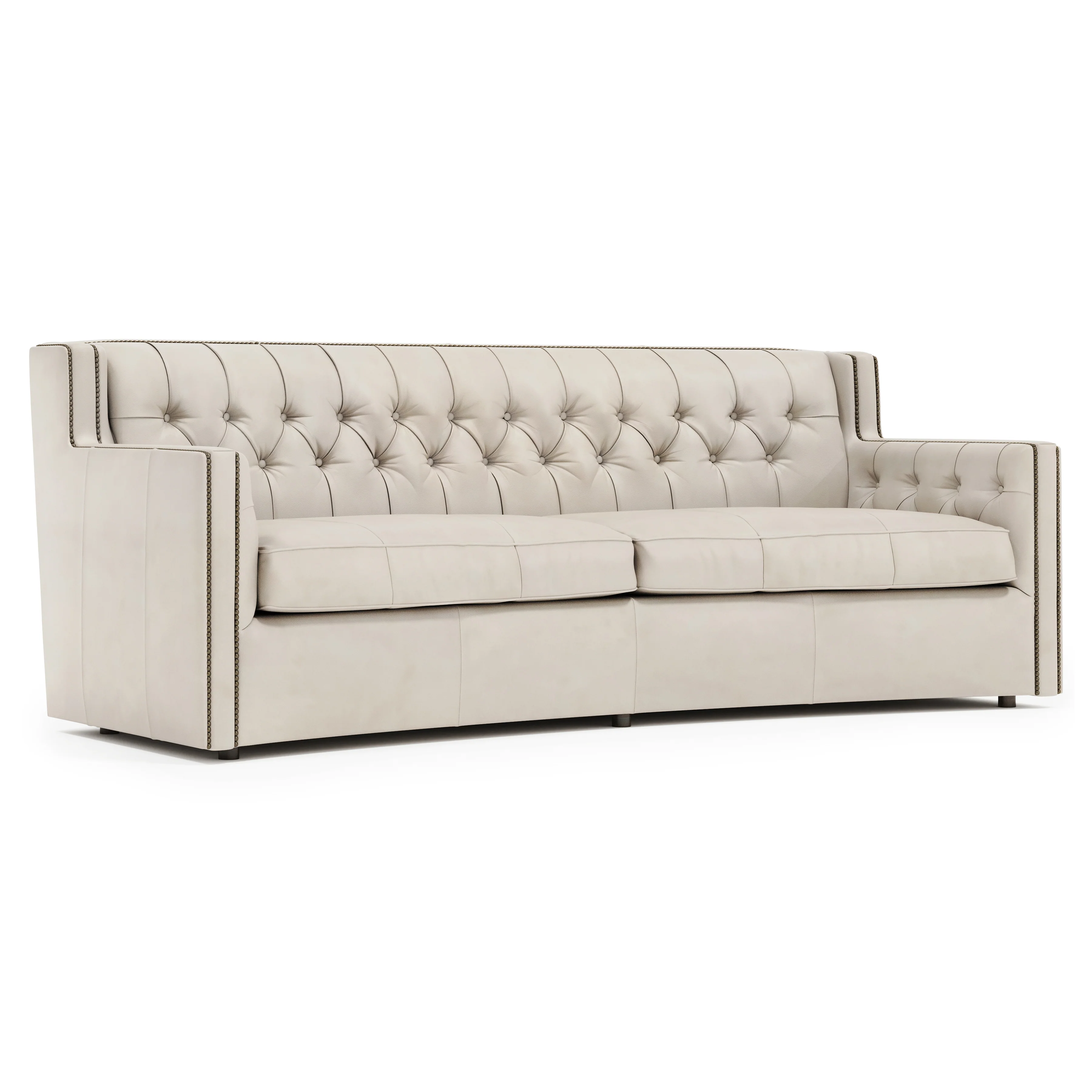 Candace Leather Sofa - Image 12