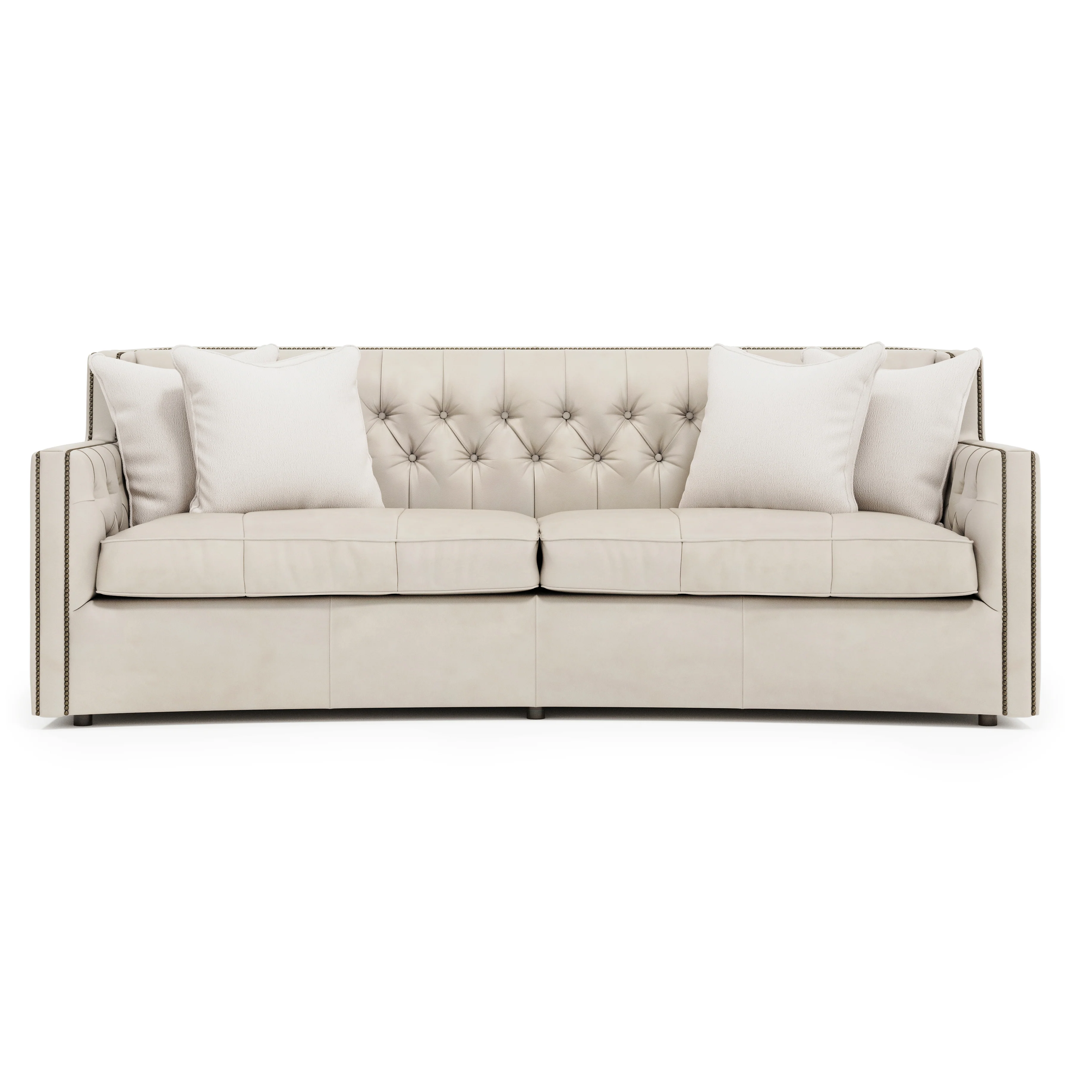 Candace Leather Sofa - Image 3