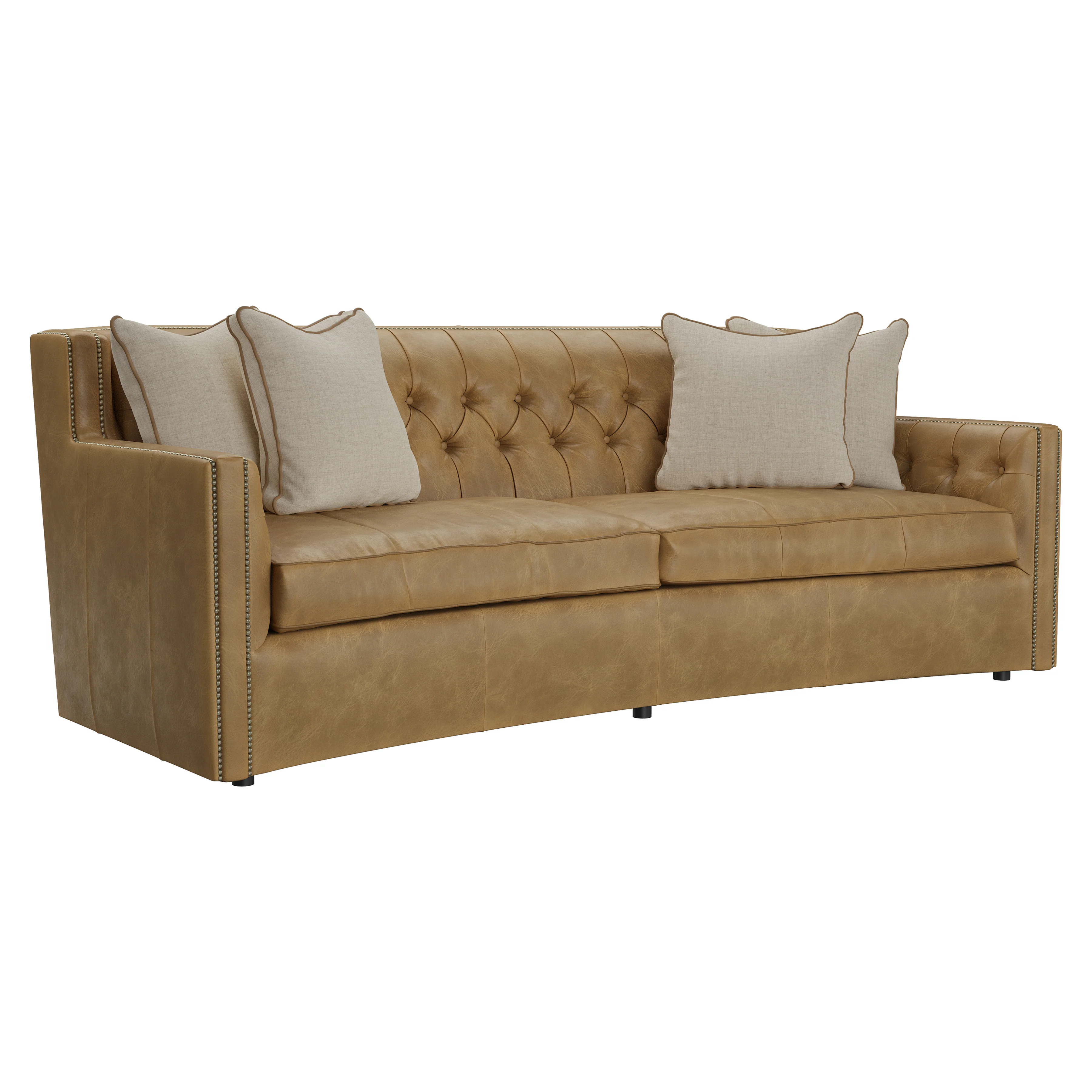 Candace Leather Sofa - Image 5