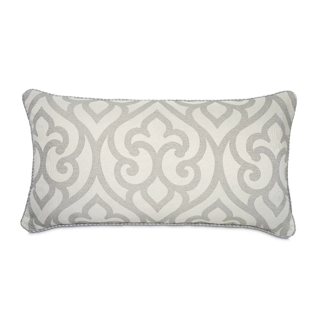 Canterbury 7-Piece Queen Comforter Set - Silver - Image 7