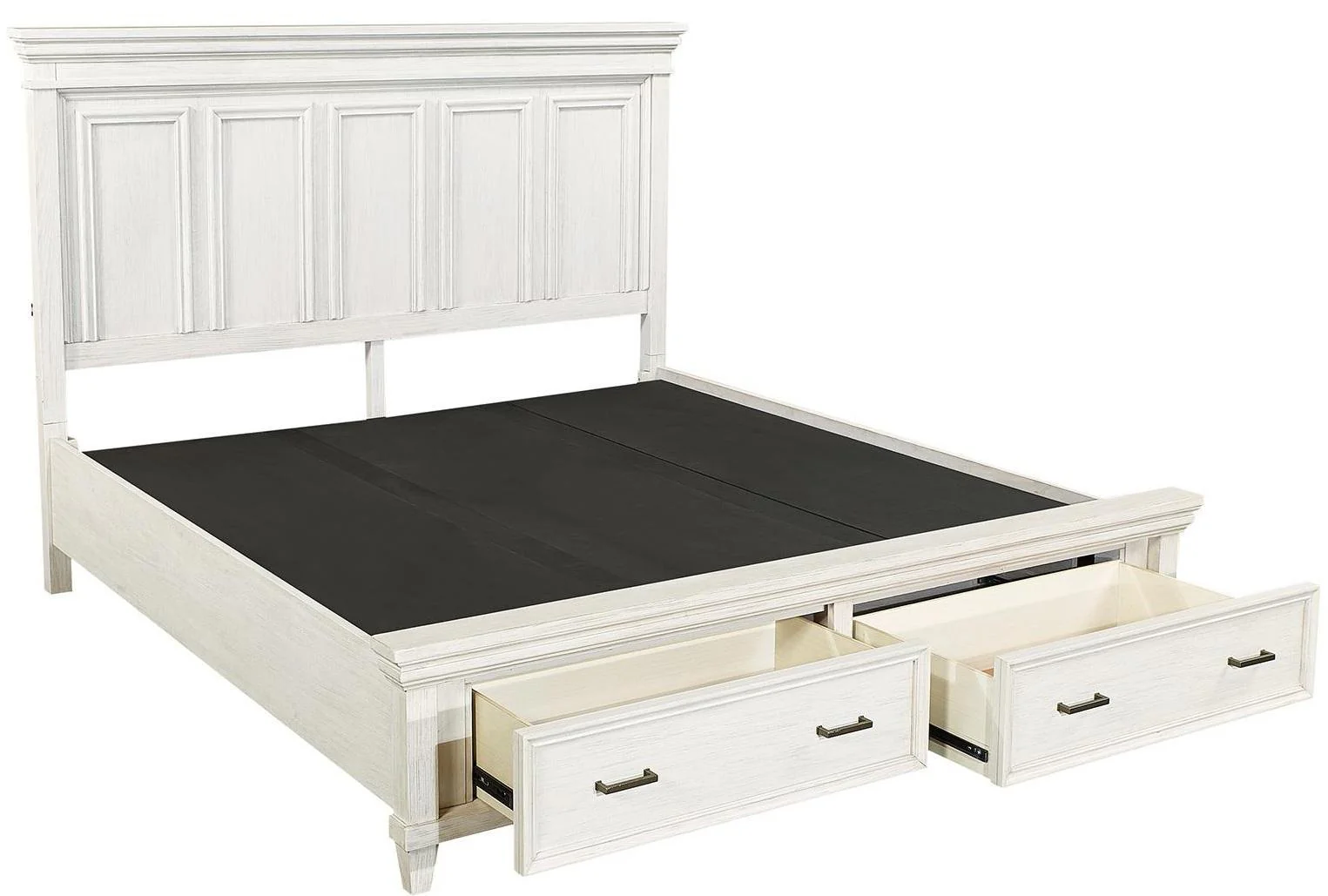 Aspenhome Caraway California King Storage Bed in Aged Ivory - Image 3
