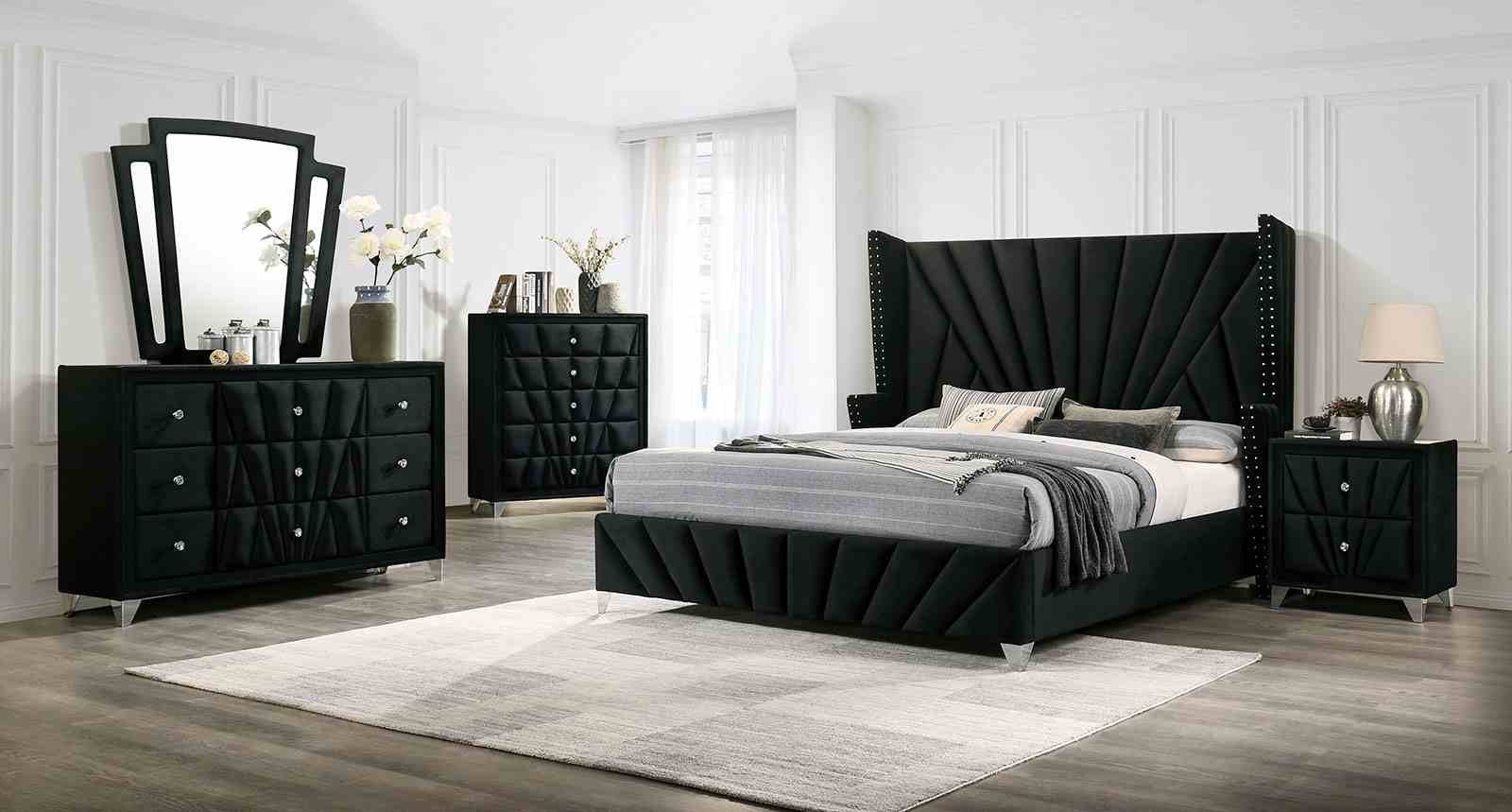 Carissa Mirror, Black - Image 2