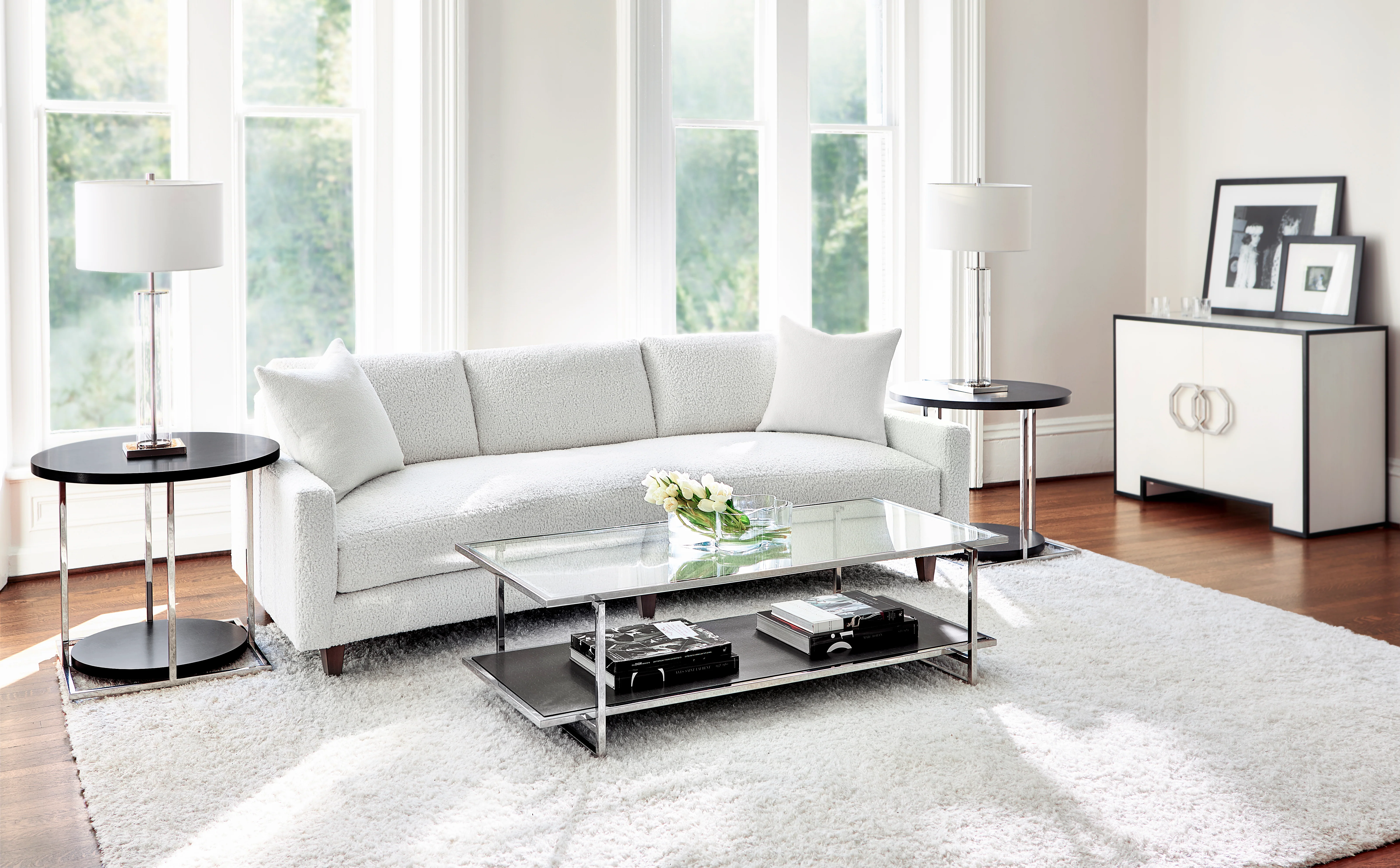 Carlie Fabric Sofa - Image 4