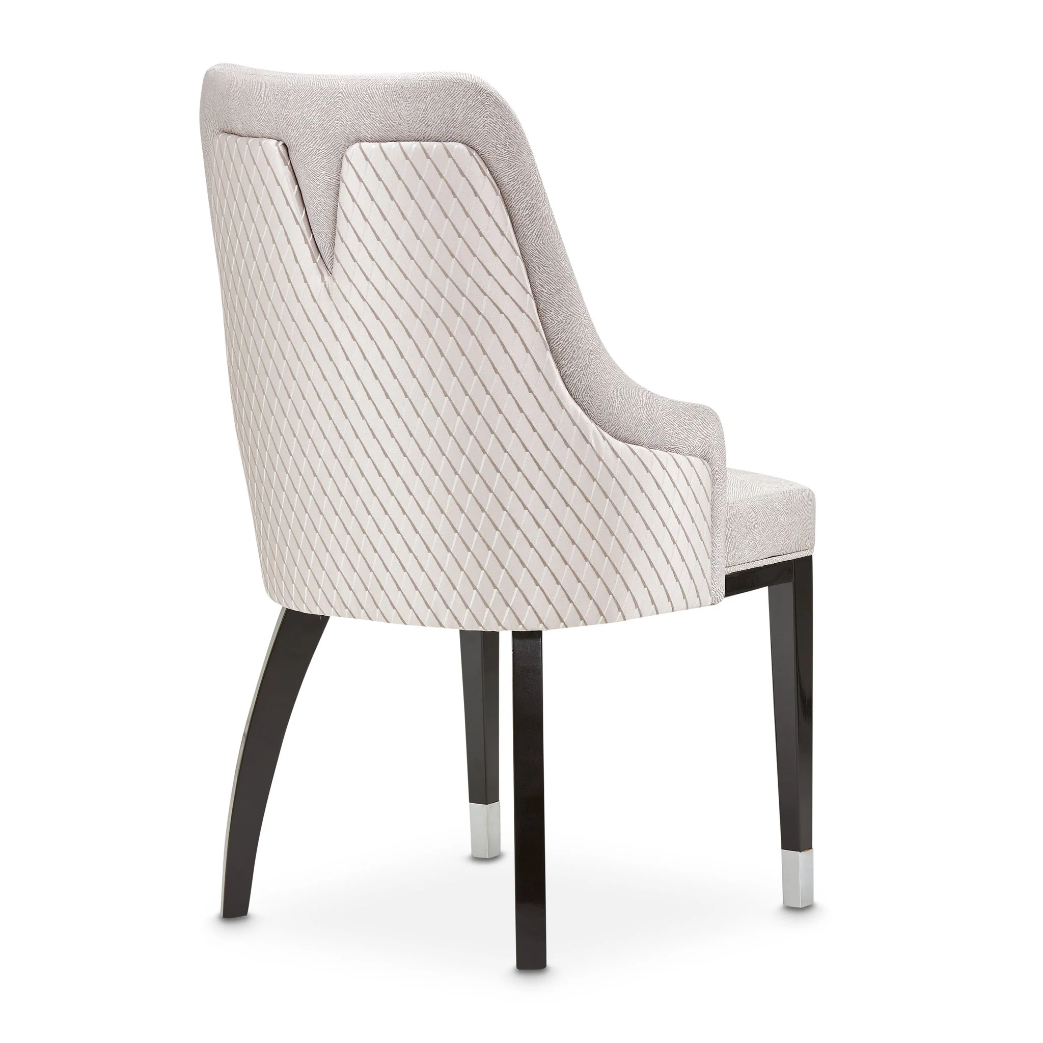 Carmela Dining Arm Chair - Glossy Charcoal Sand - Image 21