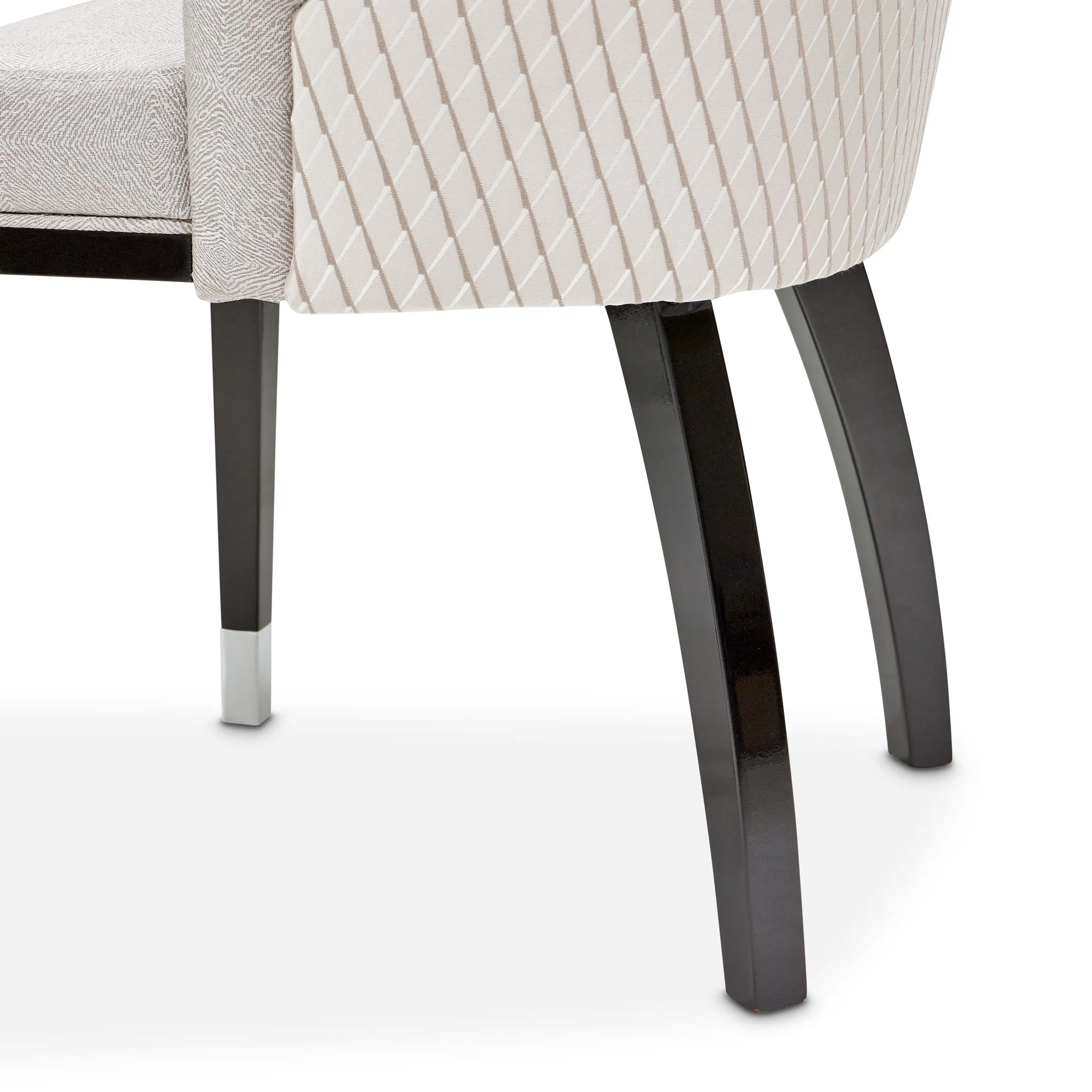 Carmela Dining Arm Chair - Glossy Charcoal Sand - Image 27