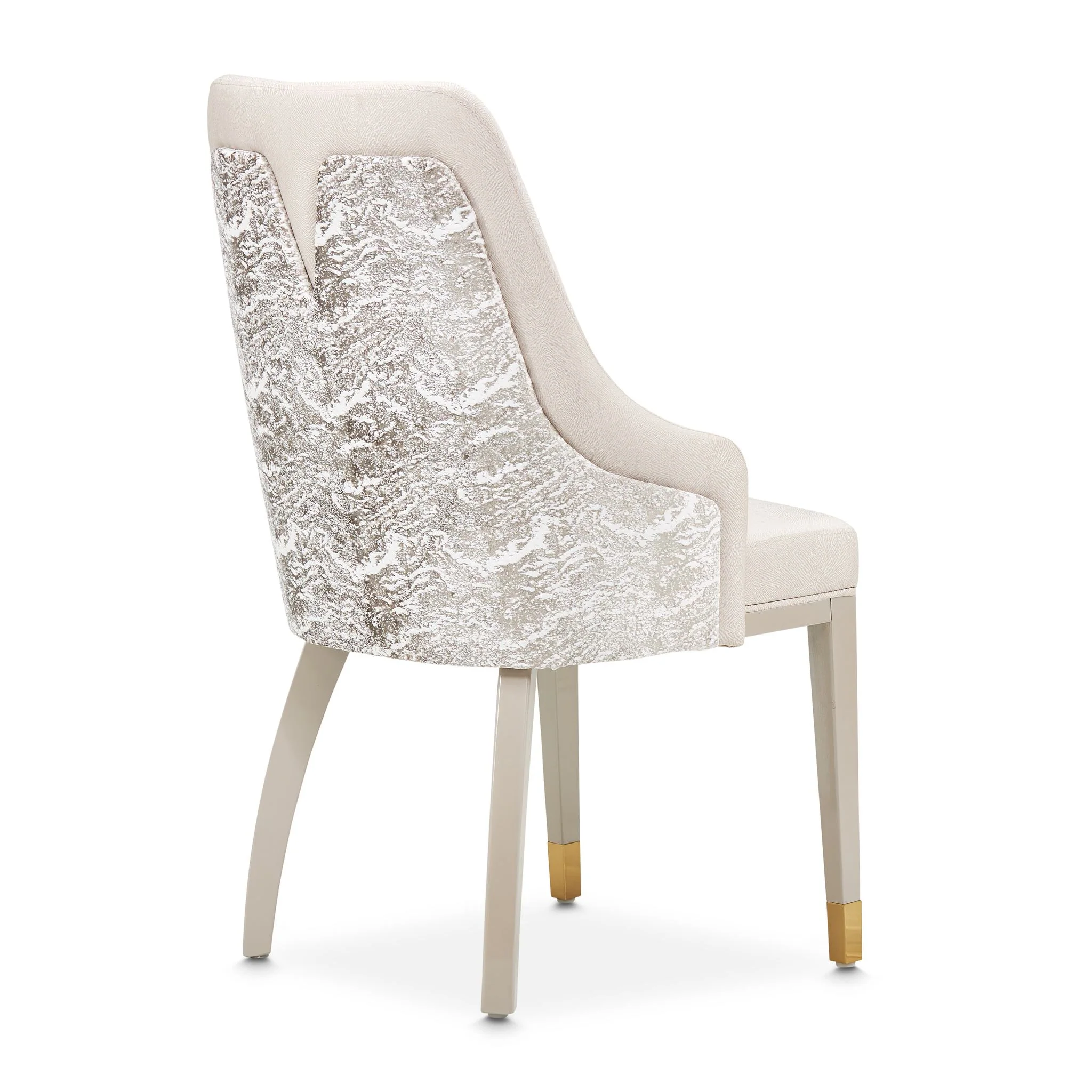 Carmela Dining Arm Chair - Shimmer Ivory - Image 20