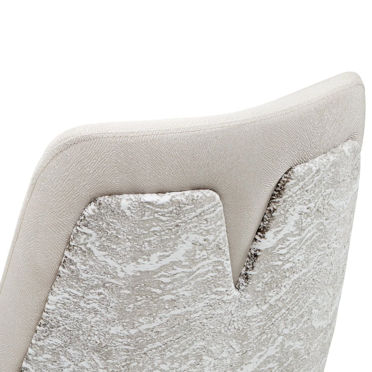 Carmela Dining Arm Chair - Shimmer Ivory - Image 31