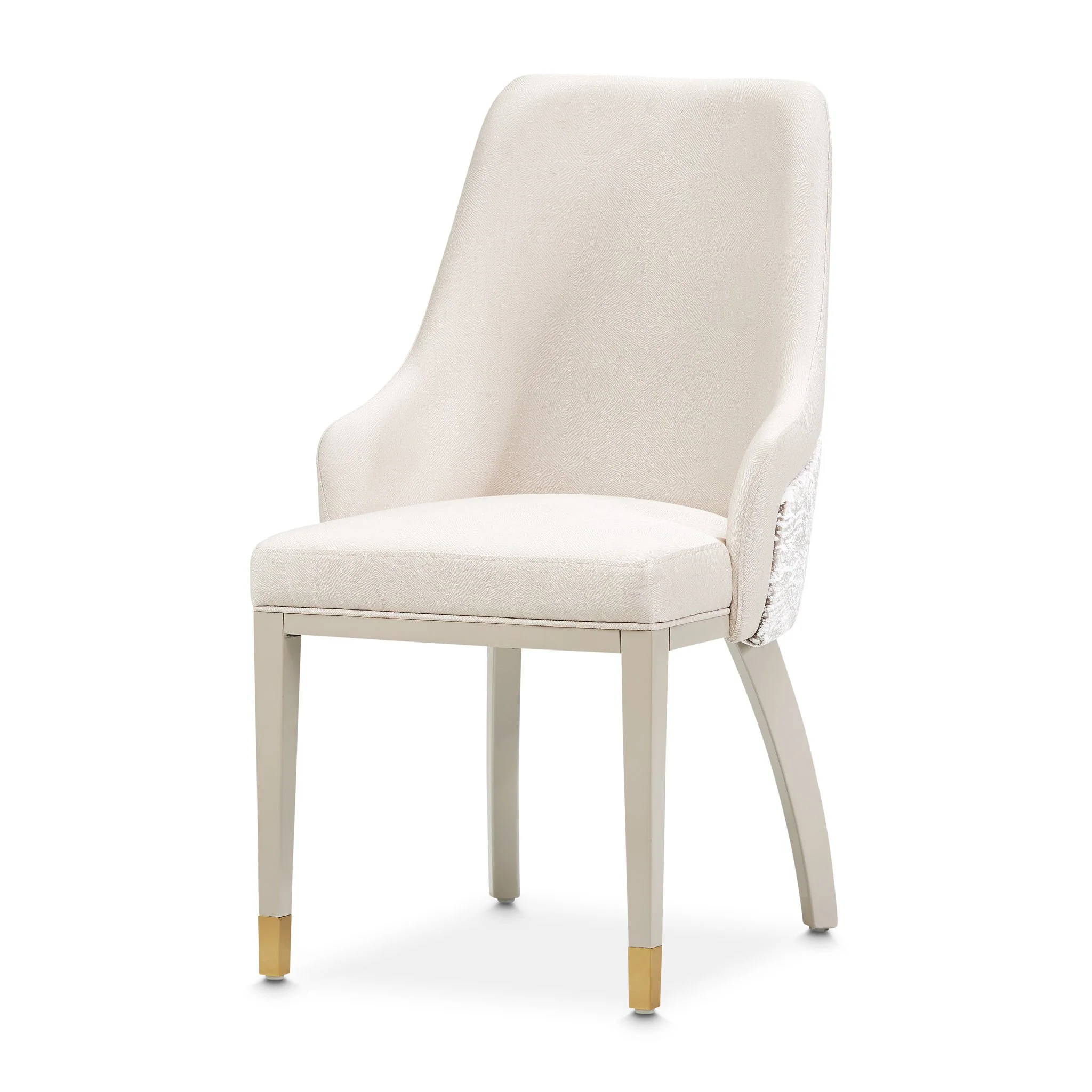 Carmela Dining Arm Chair - Shimmer Ivory - Image 34