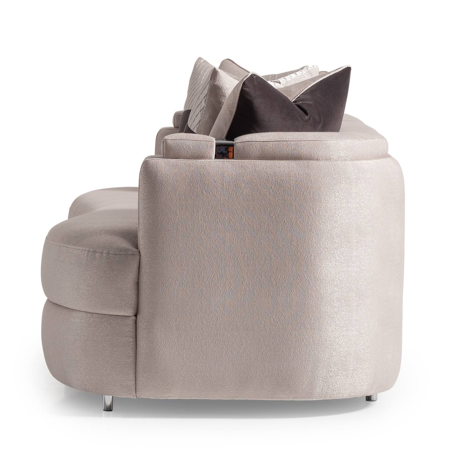 Carmela Sofa - Zinc/Silver - Image 2