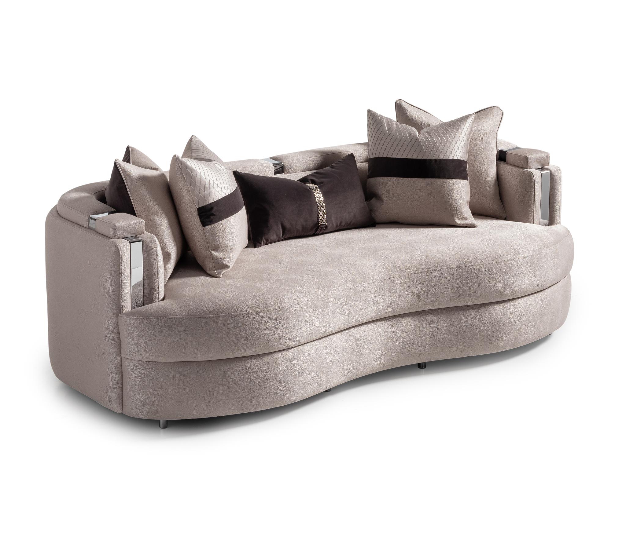 Carmela Sofa - Zinc/Silver - Image 7