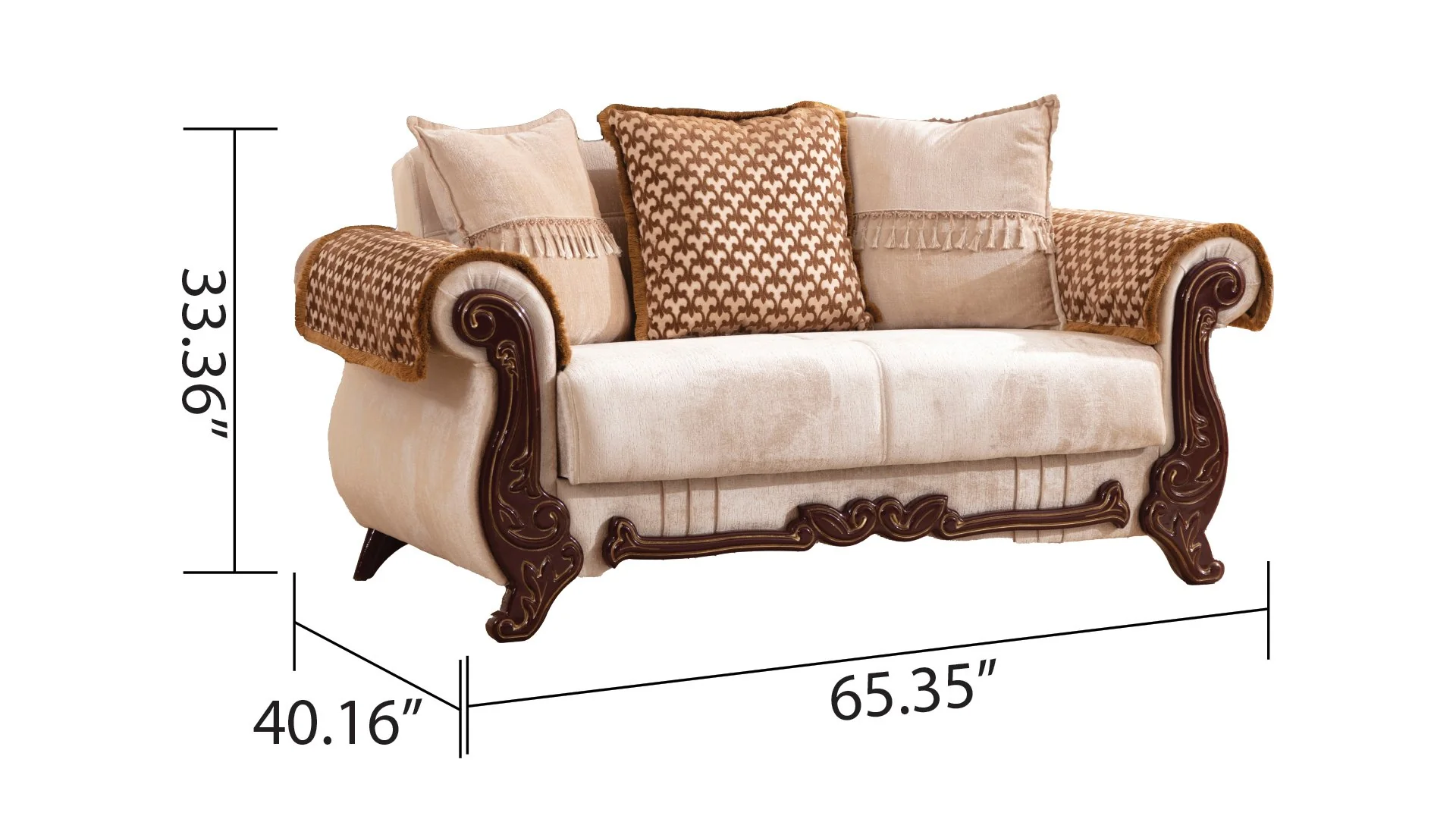 Carmen 2PC Living Room Set - Image 9