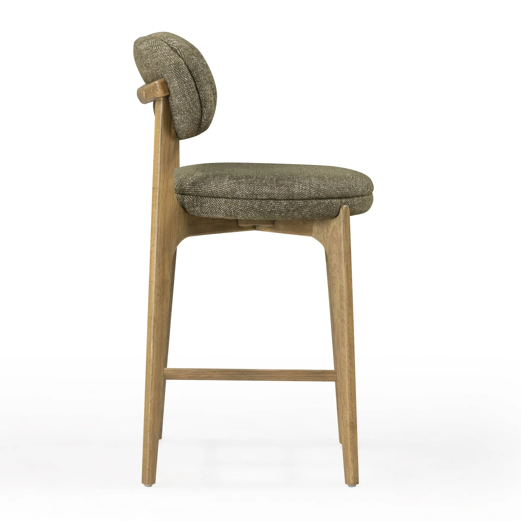 Carnation Green Performance Fabric Counter Stool - Image 4