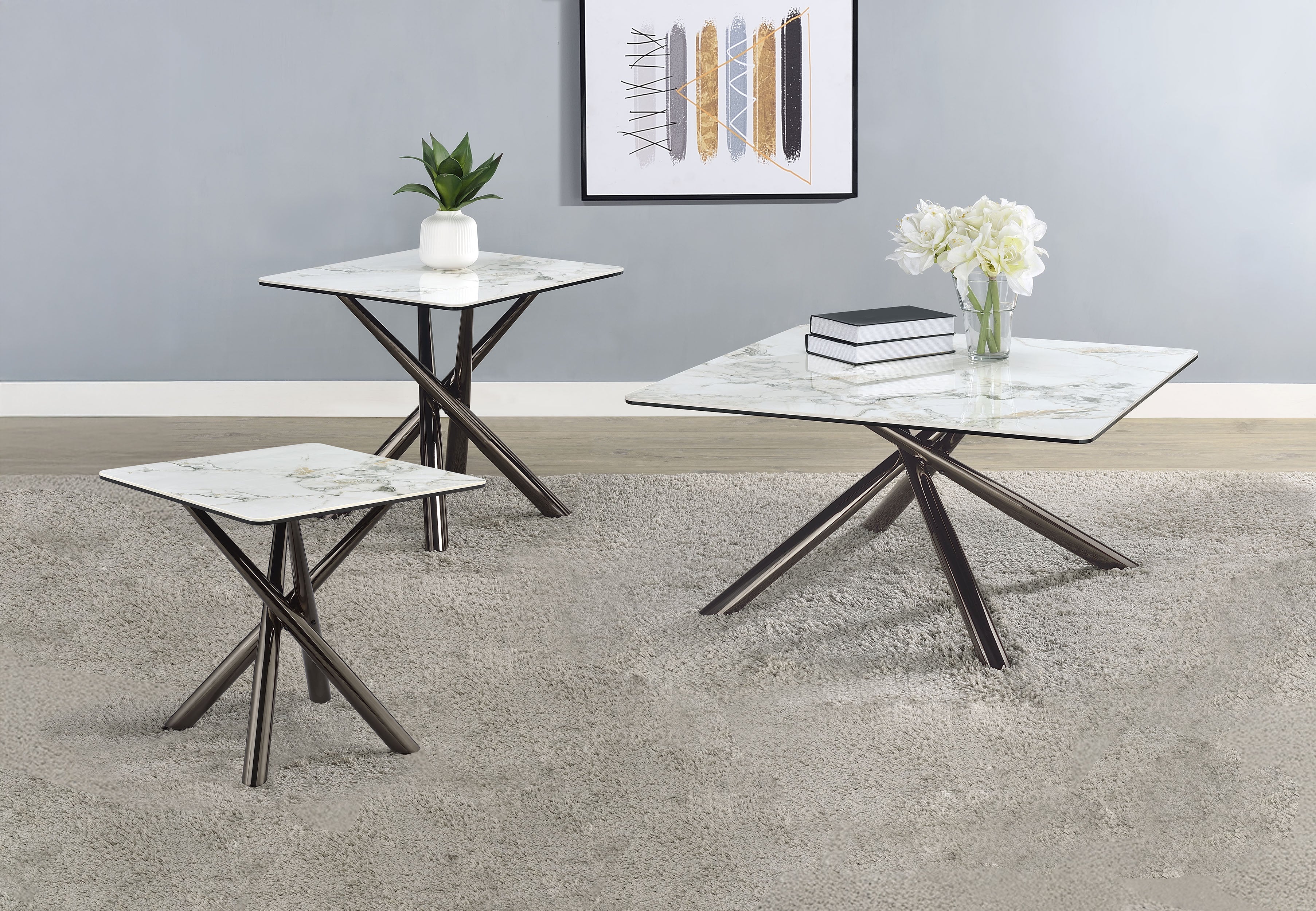 Carvell Coffee Table Set - Image 10