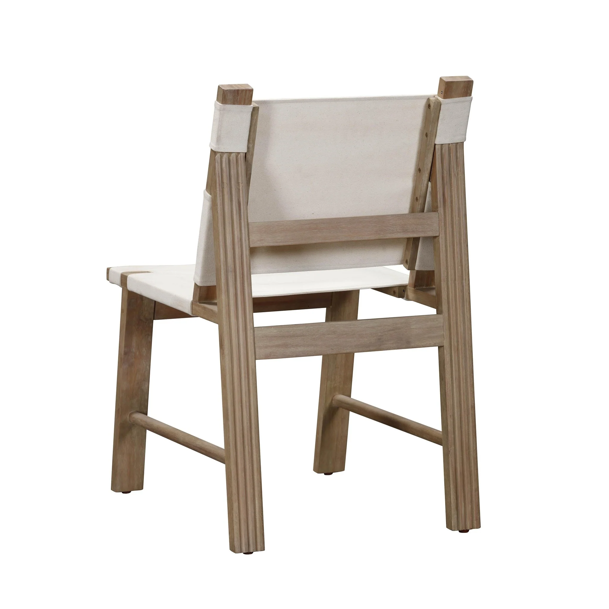 Cassie Cream Outdoor Dining Chair - Set of 2 - Image 5