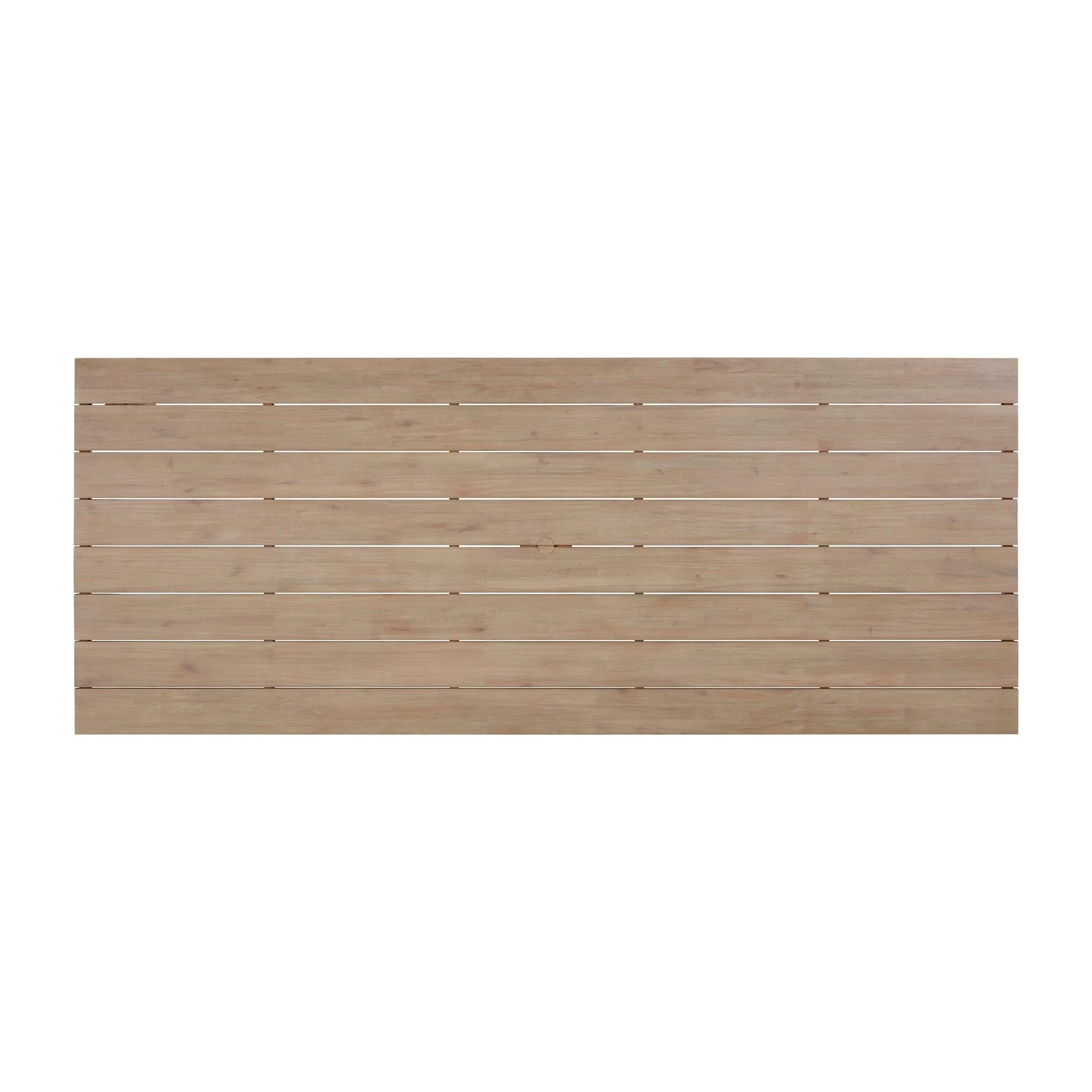 Cassie Natural 108 Inch Rectangular Outdoor Dining Table - Image 5