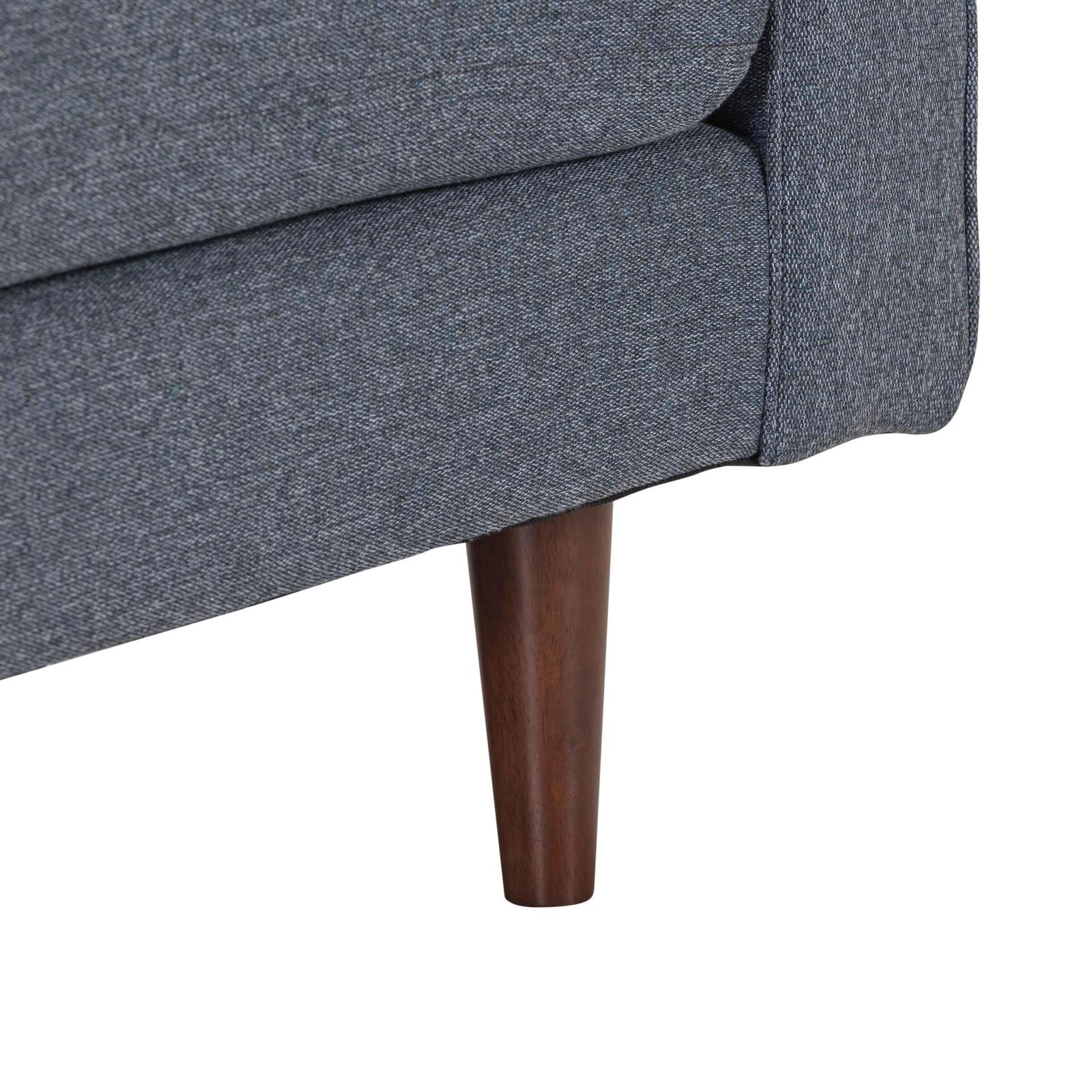 Cave Navy Tweed Loveseat - Image 8