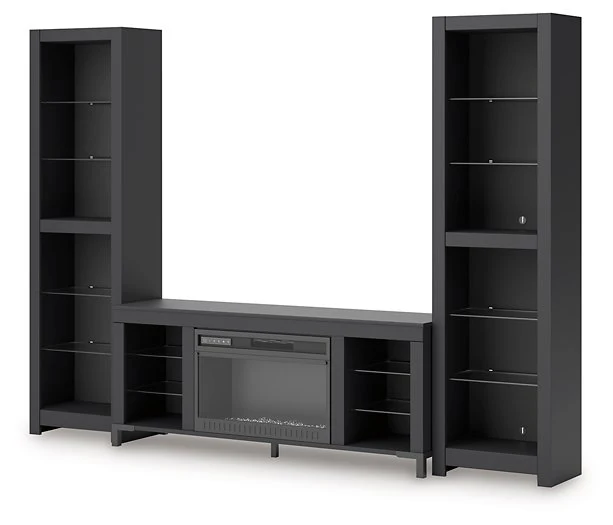 Cayberry Entertainment Center with Electric Fireplace - Image 34