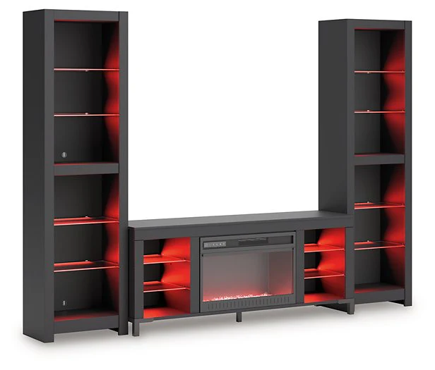 Cayberry Entertainment Center with Electric Fireplace - Image 36
