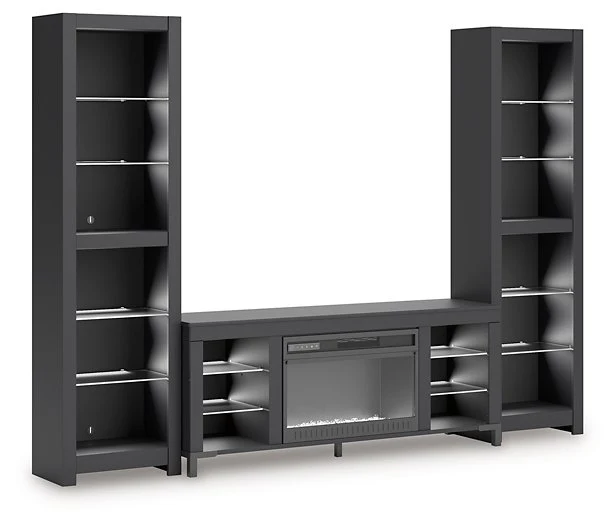 Cayberry Entertainment Center with Electric Fireplace - Image 37